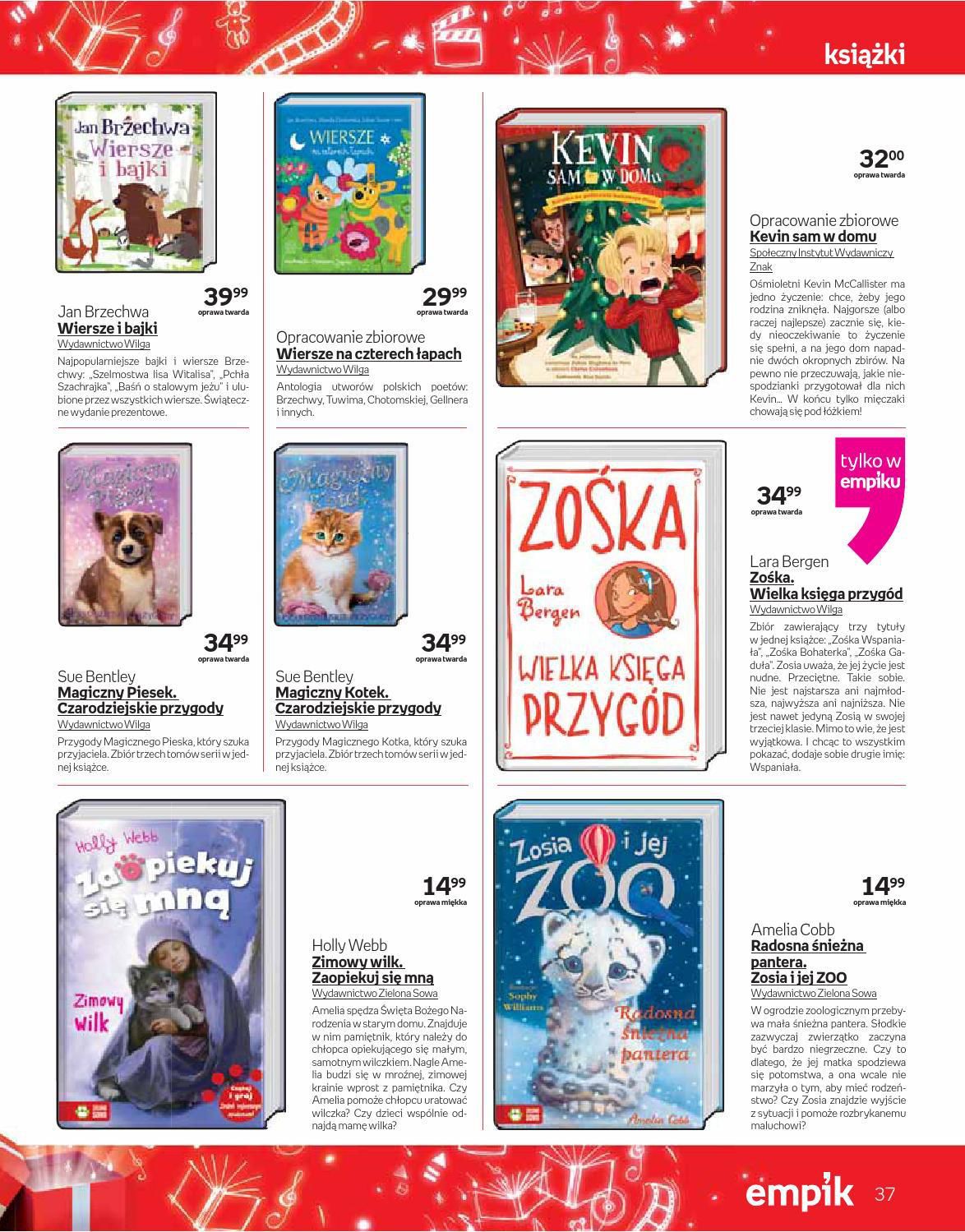 Gazetka promocyjna empik do 24/12/2015 str.37