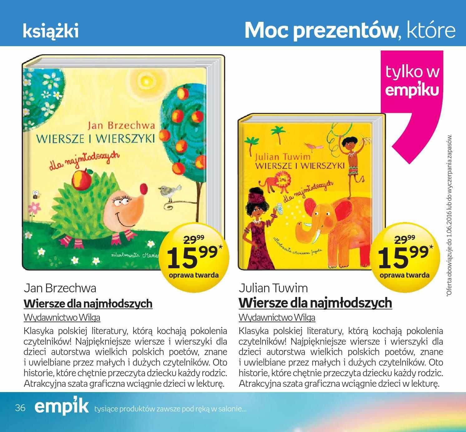 Gazetka promocyjna empik do 05/06/2016 str.36