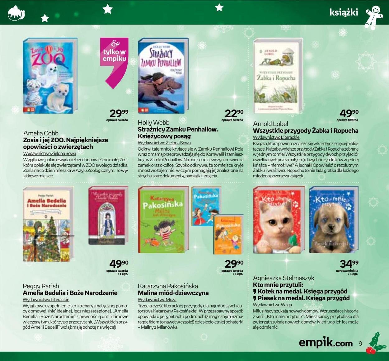 Gazetka promocyjna empik do 24/12/2017 str.9