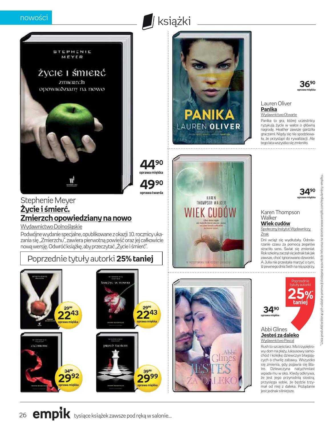 Gazetka promocyjna empik do 16/02/2016 str.26