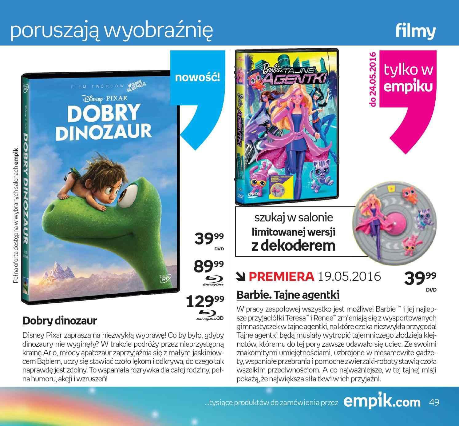 Gazetka promocyjna empik do 05/06/2016 str.49