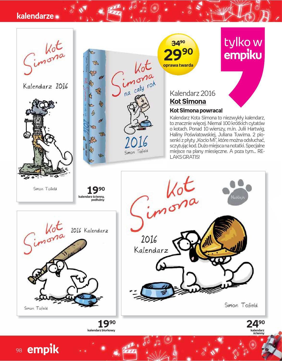 Gazetka promocyjna empik do 24/12/2015 str.98