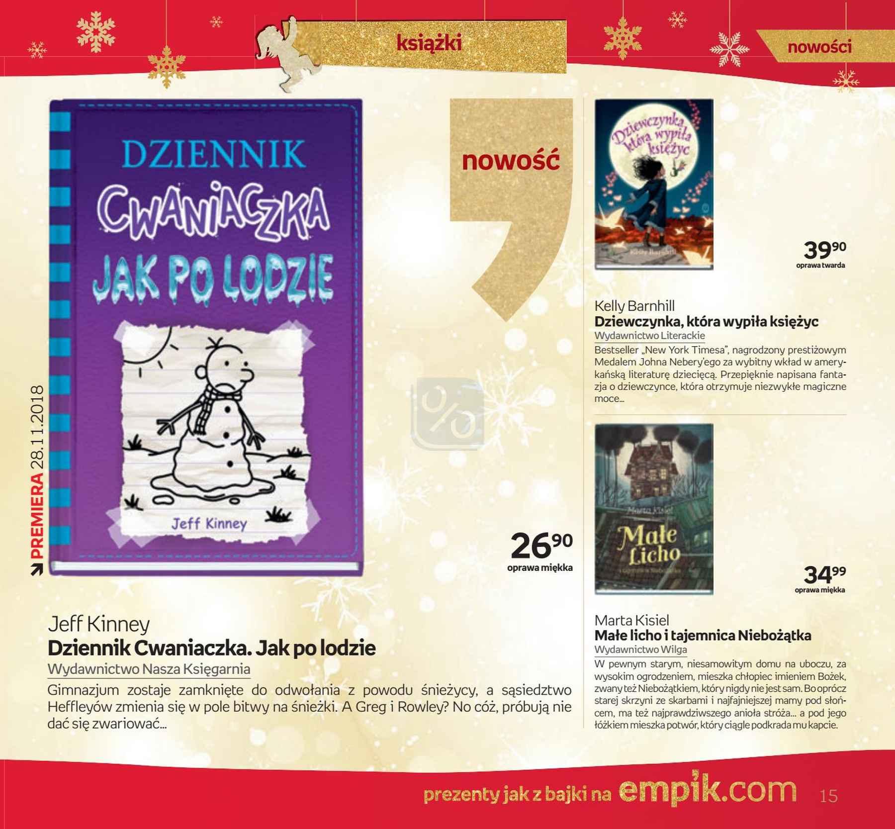 Gazetka promocyjna empik do 24/12/2018 str.15