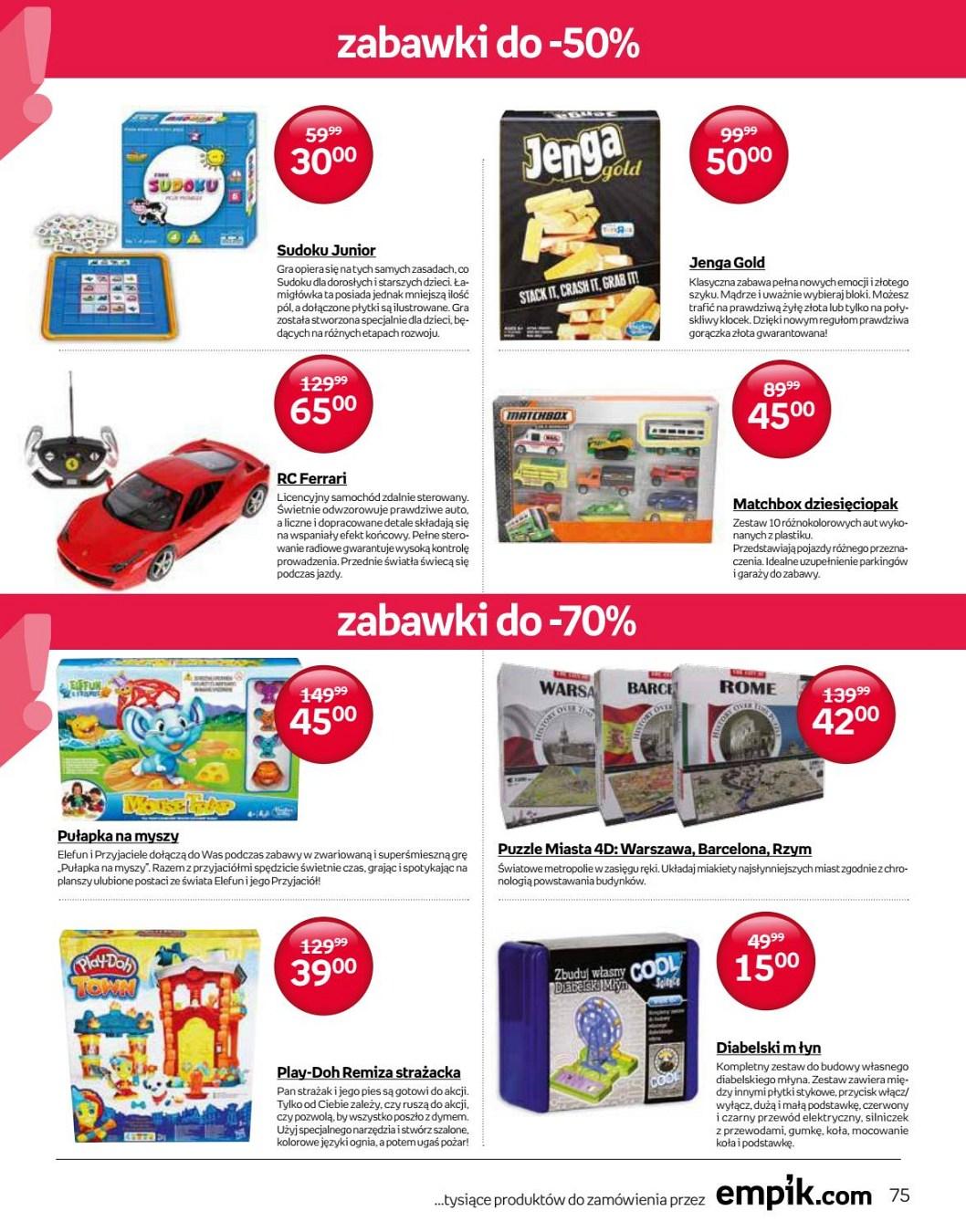 Gazetka promocyjna empik do 04/07/2017 str.75