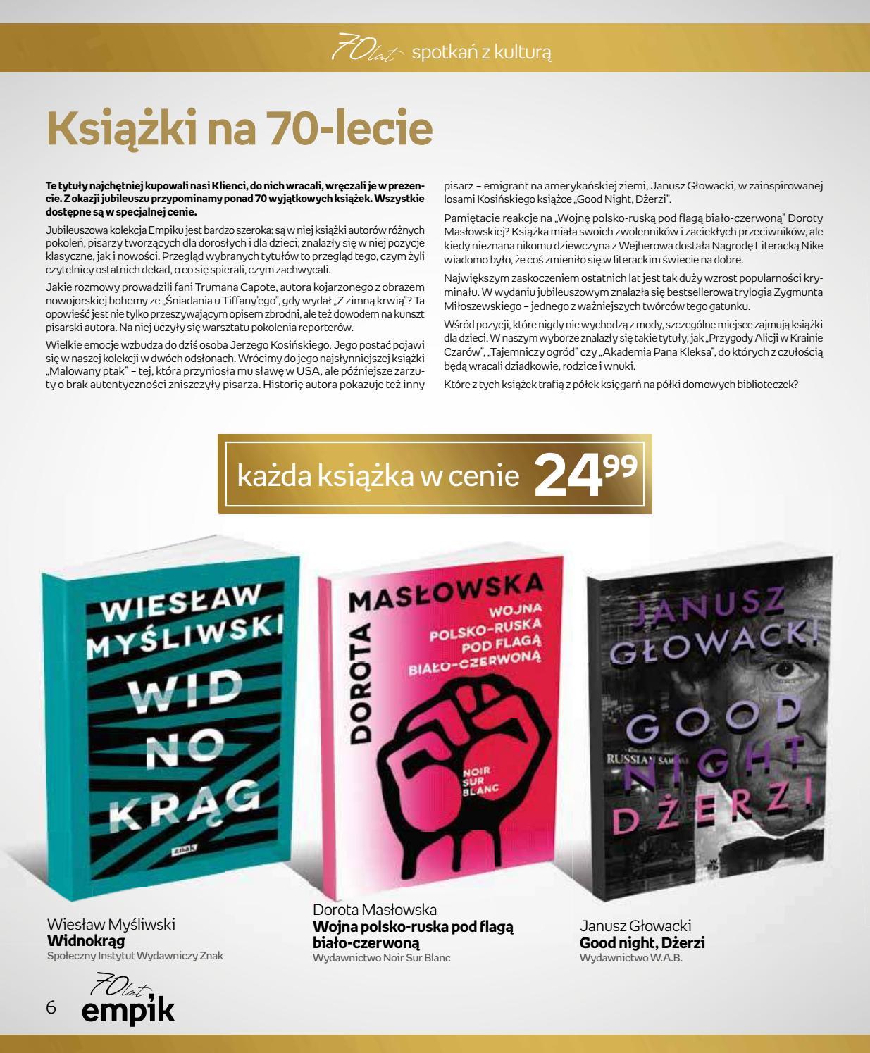 Gazetka promocyjna empik do 13/11/2018 str.6