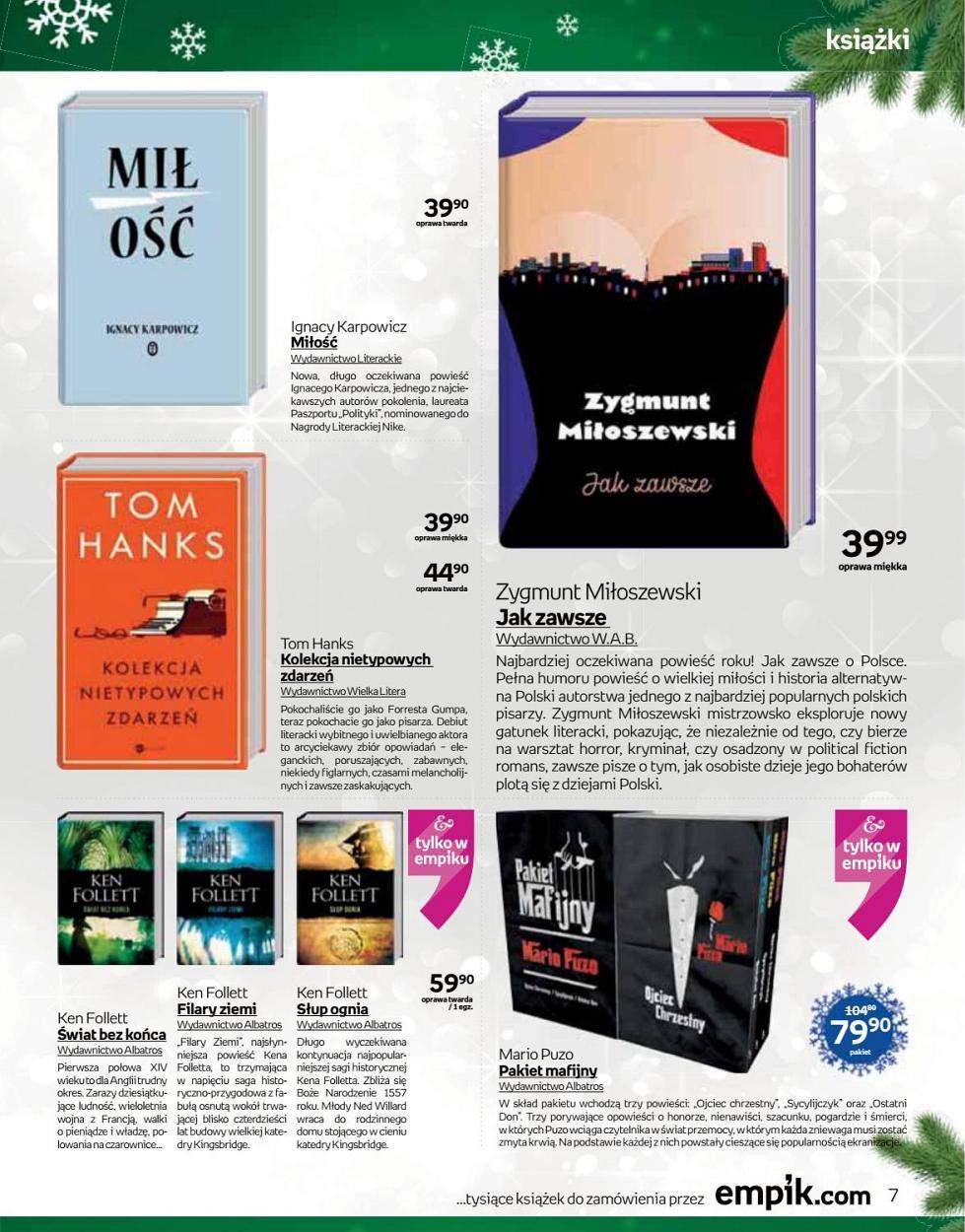 Gazetka promocyjna empik do 06/12/2017 str.7