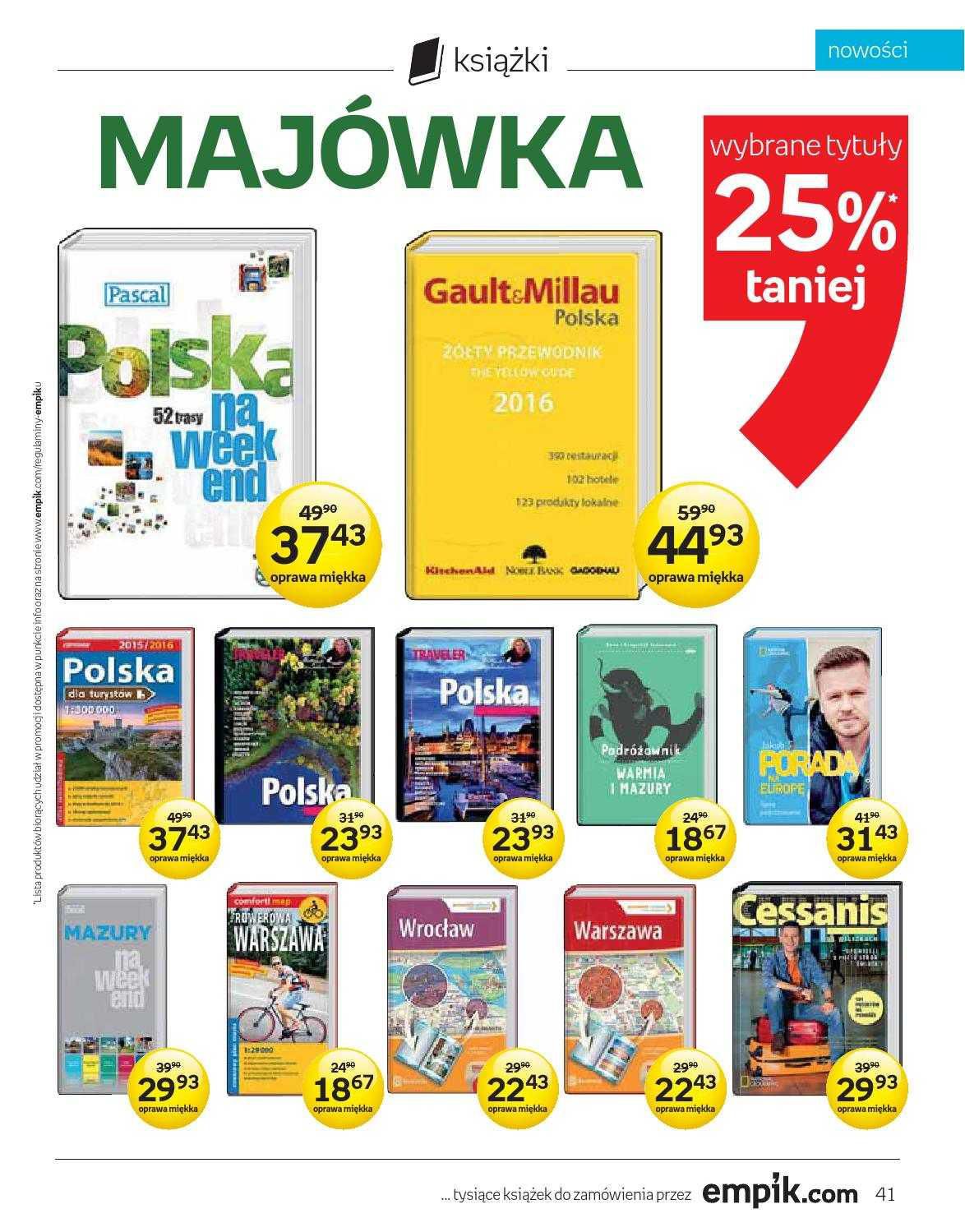 Gazetka promocyjna empik do 17/05/2016 str.41