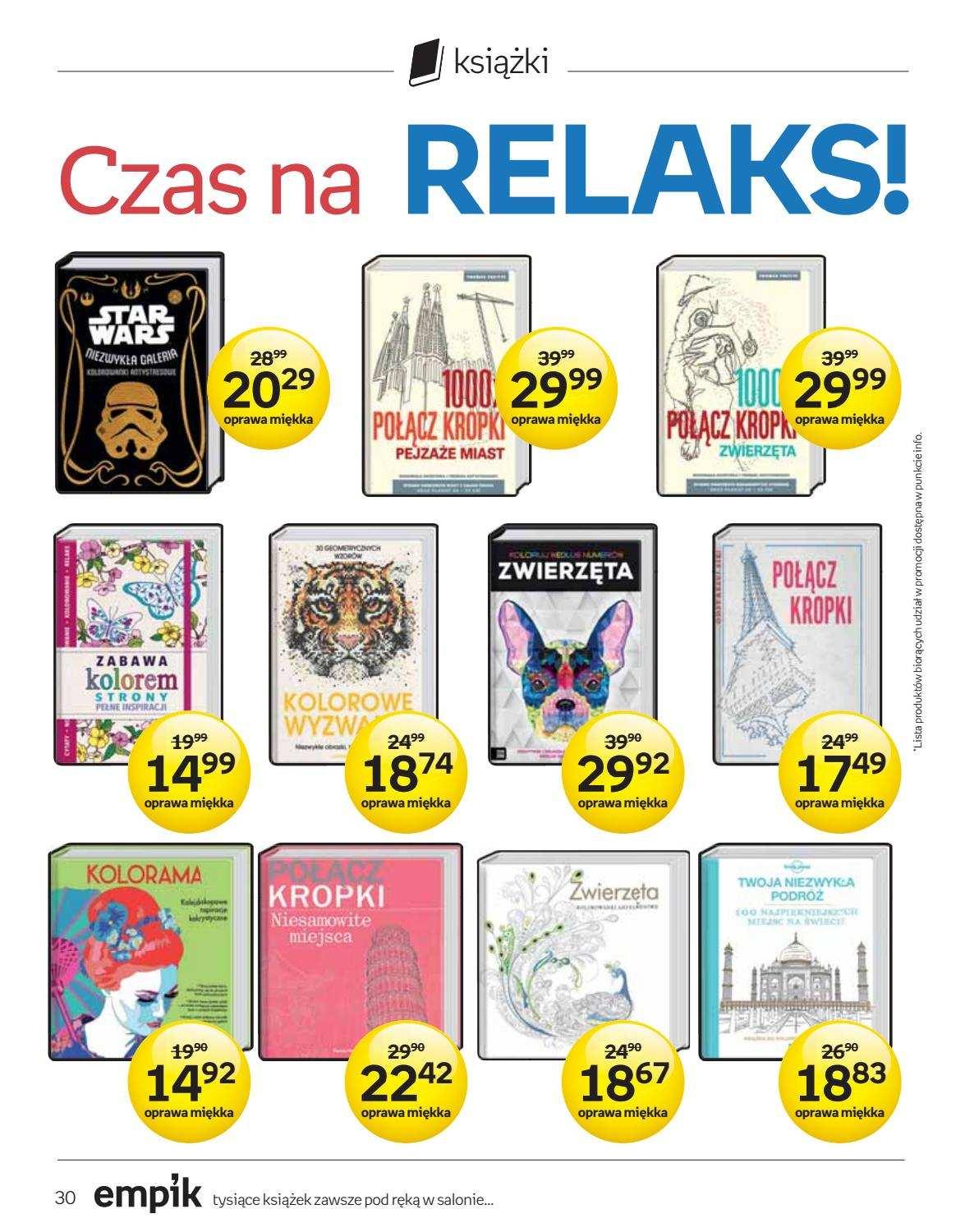 Gazetka promocyjna empik do 19/07/2016 str.30