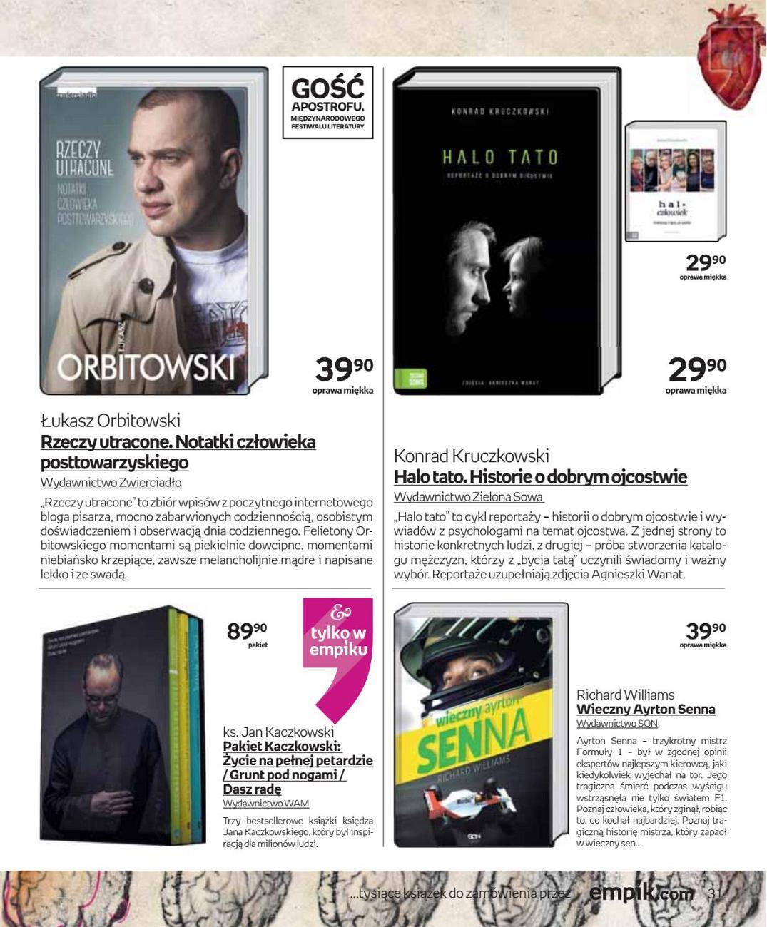 Gazetka promocyjna empik do 23/05/2017 str.31