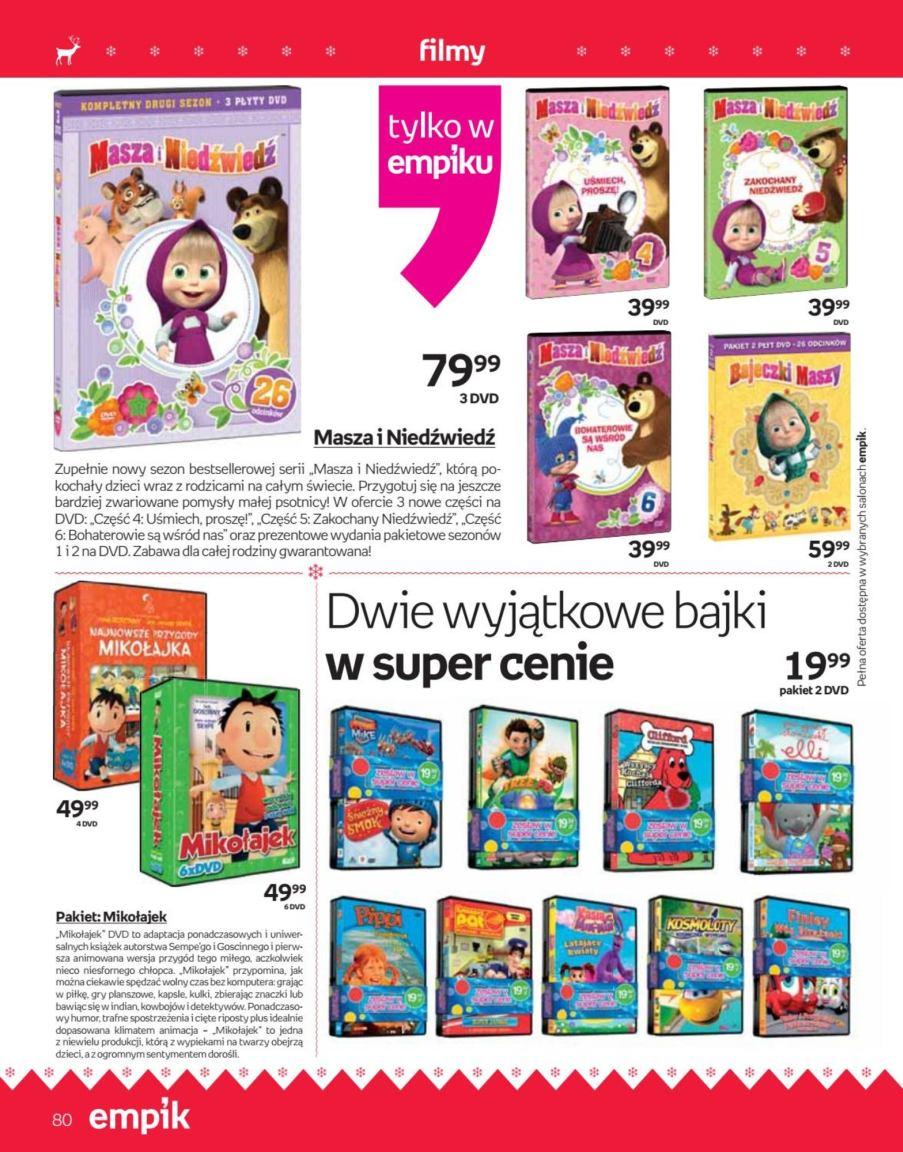 Gazetka promocyjna empik do 24/12/2016 str.80