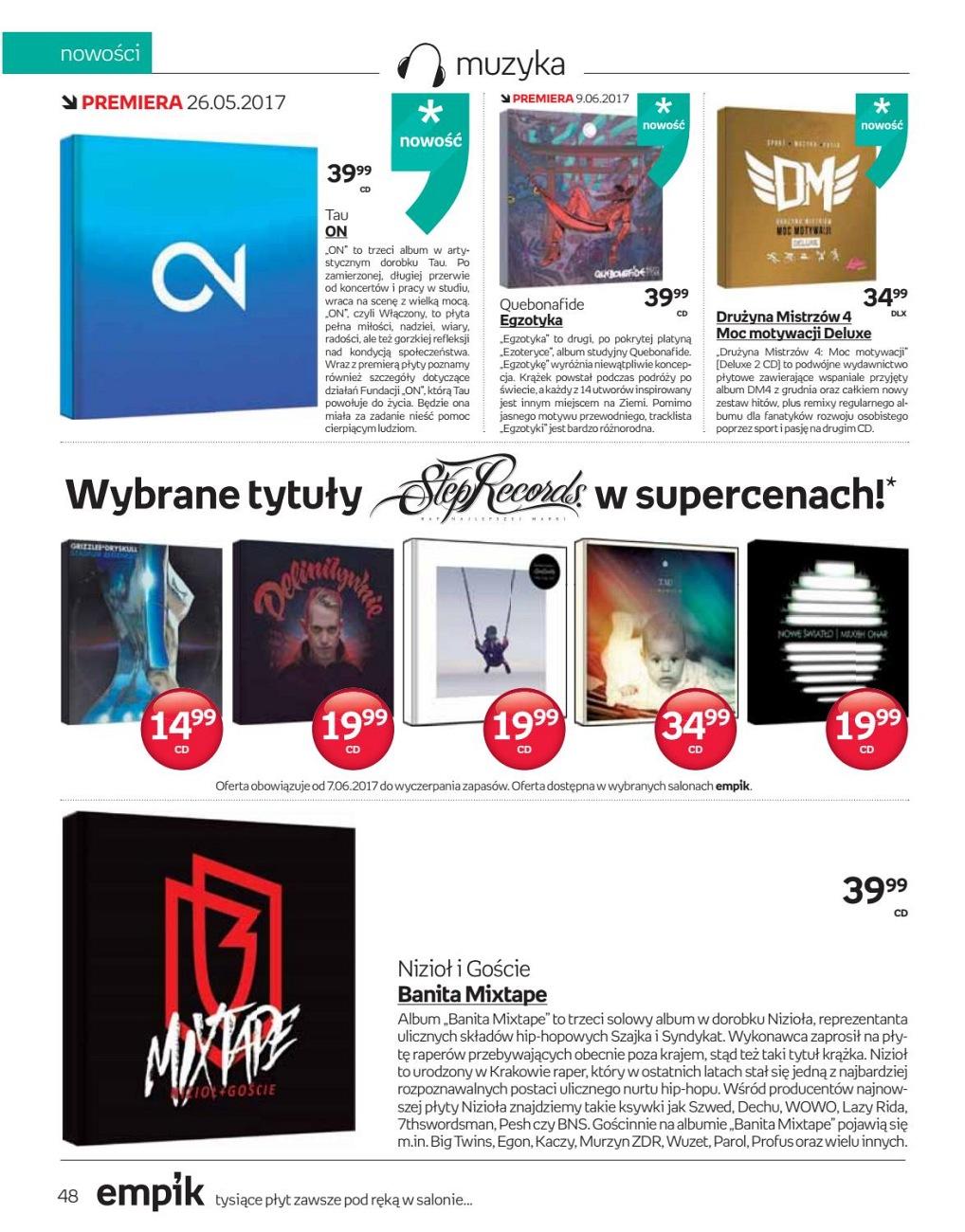 Gazetka promocyjna empik do 13/06/2017 str.48