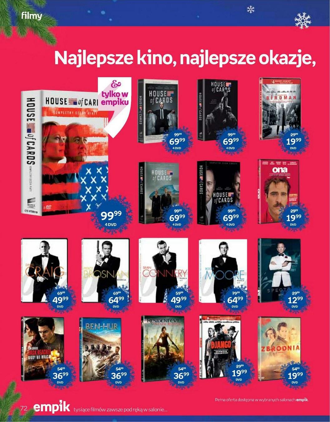 Gazetka promocyjna empik do 21/11/2017 str.72