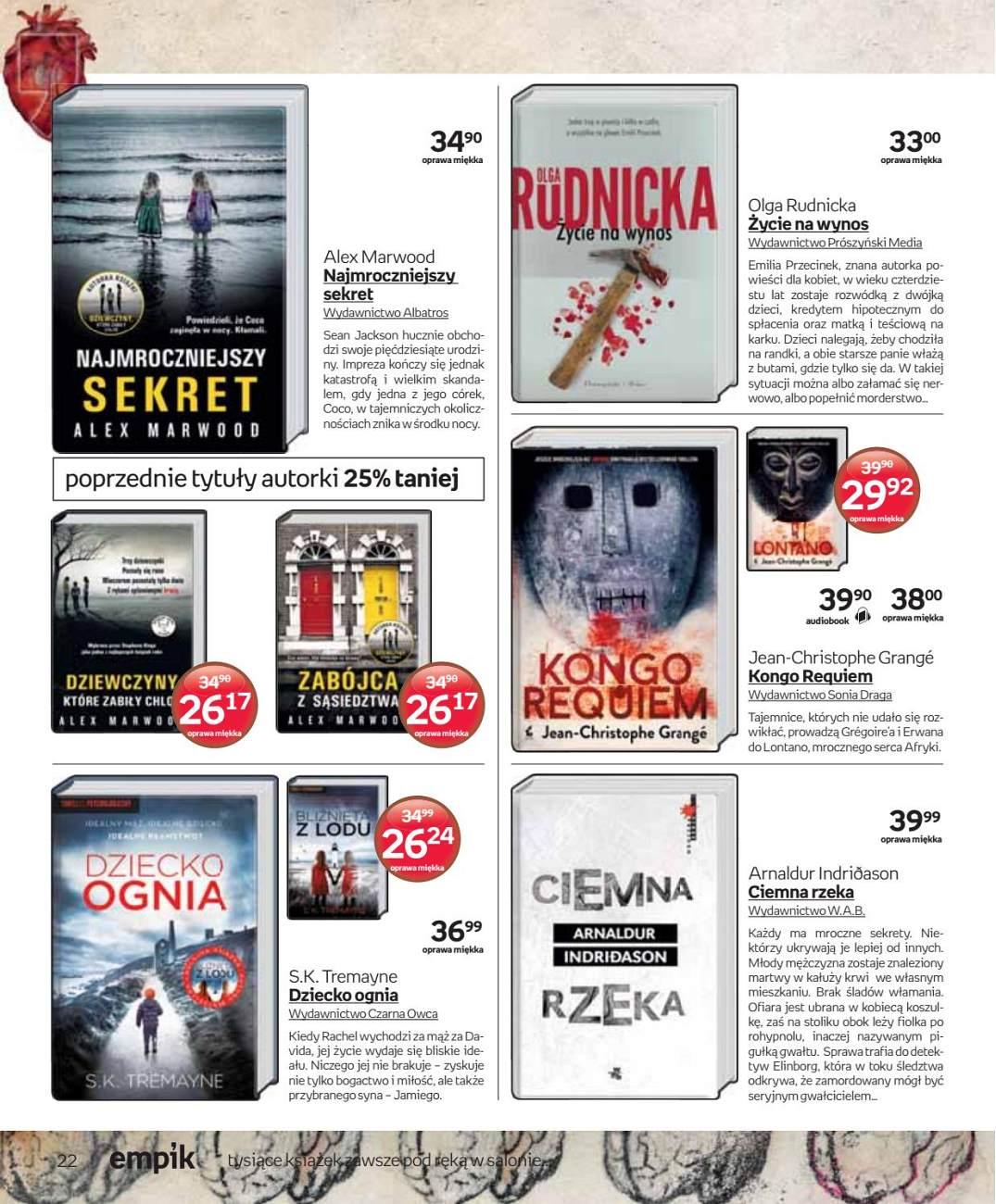 Gazetka promocyjna empik do 23/05/2017 str.22