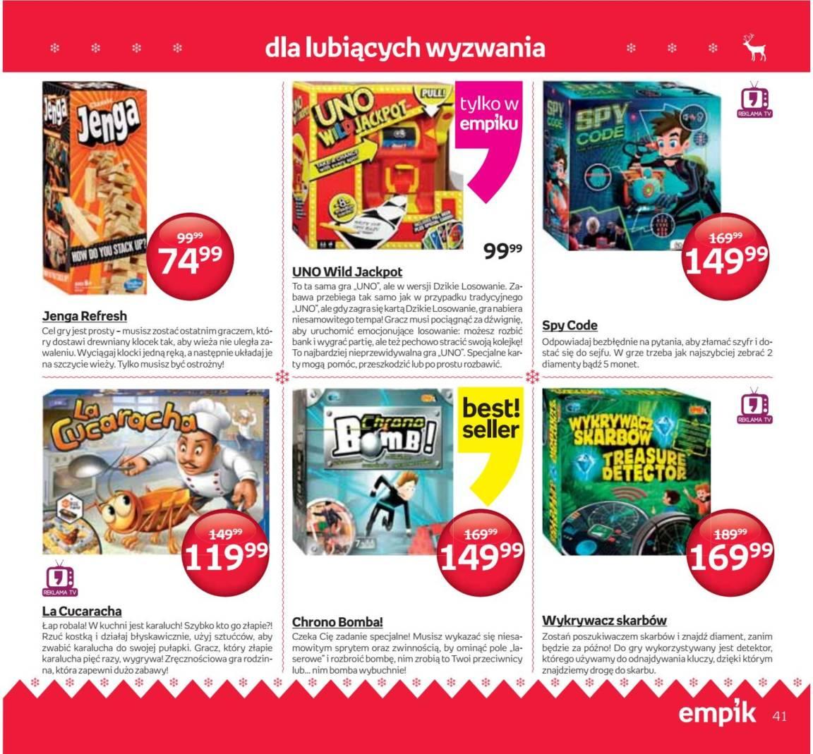 Gazetka promocyjna empik do 24/12/2016 str.41