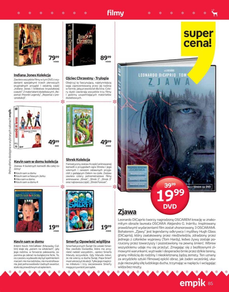 Gazetka promocyjna empik do 24/12/2016 str.85