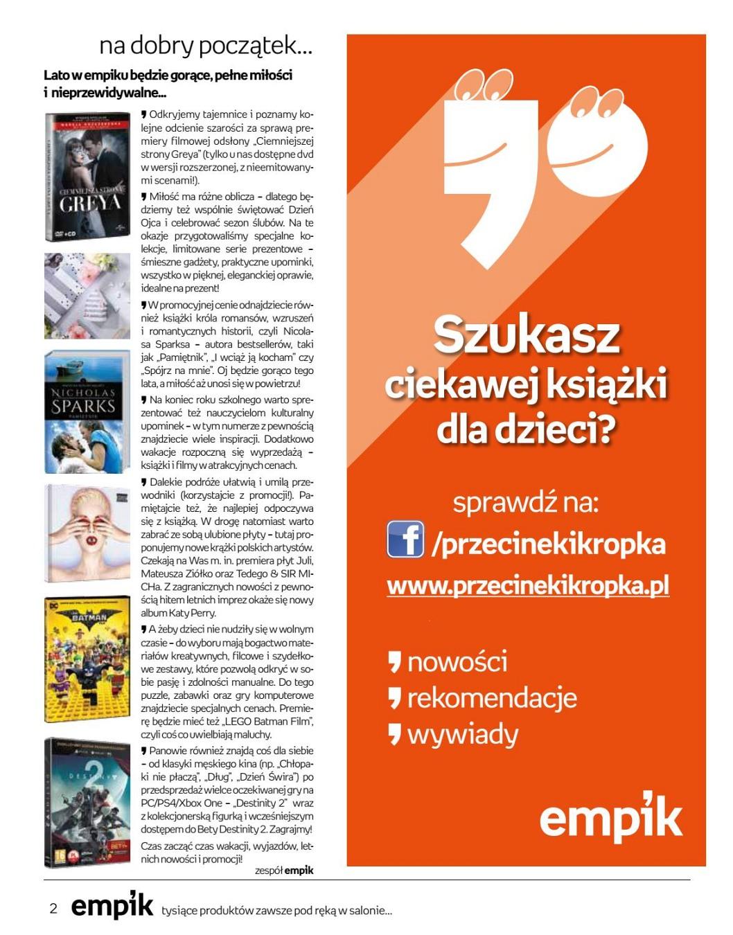 Gazetka promocyjna empik do 04/07/2017 str.1