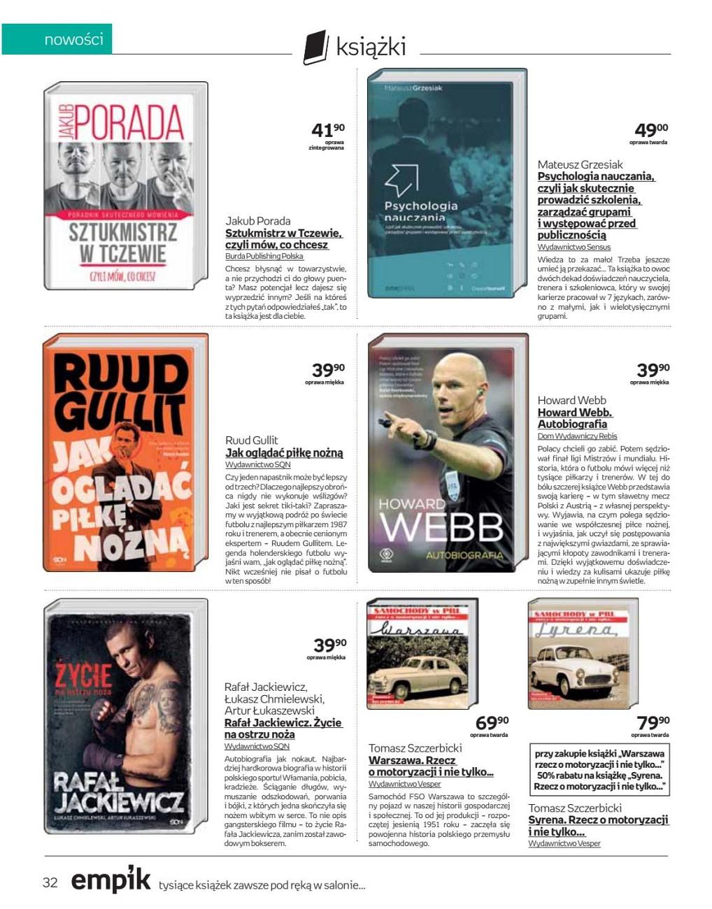 Gazetka promocyjna empik do 13/06/2017 str.32