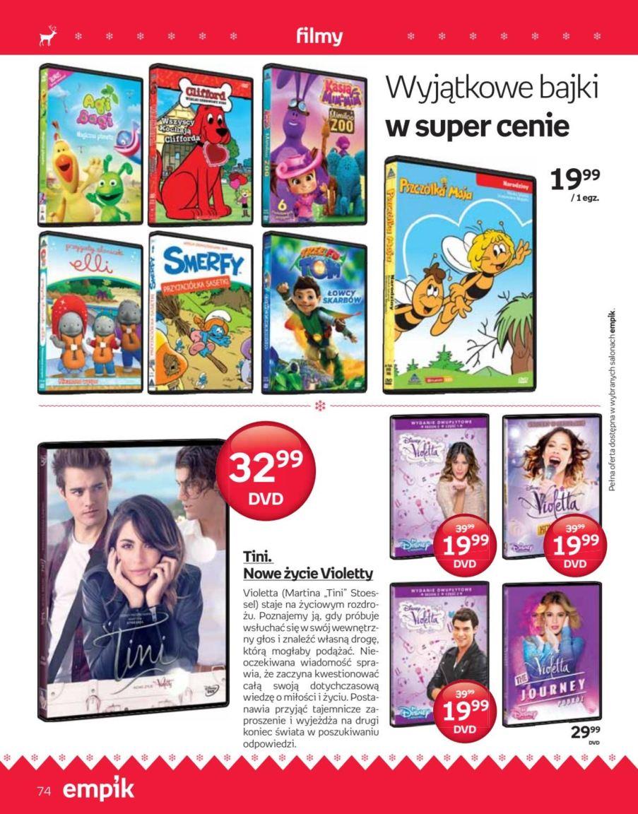 Gazetka promocyjna empik do 24/12/2016 str.74