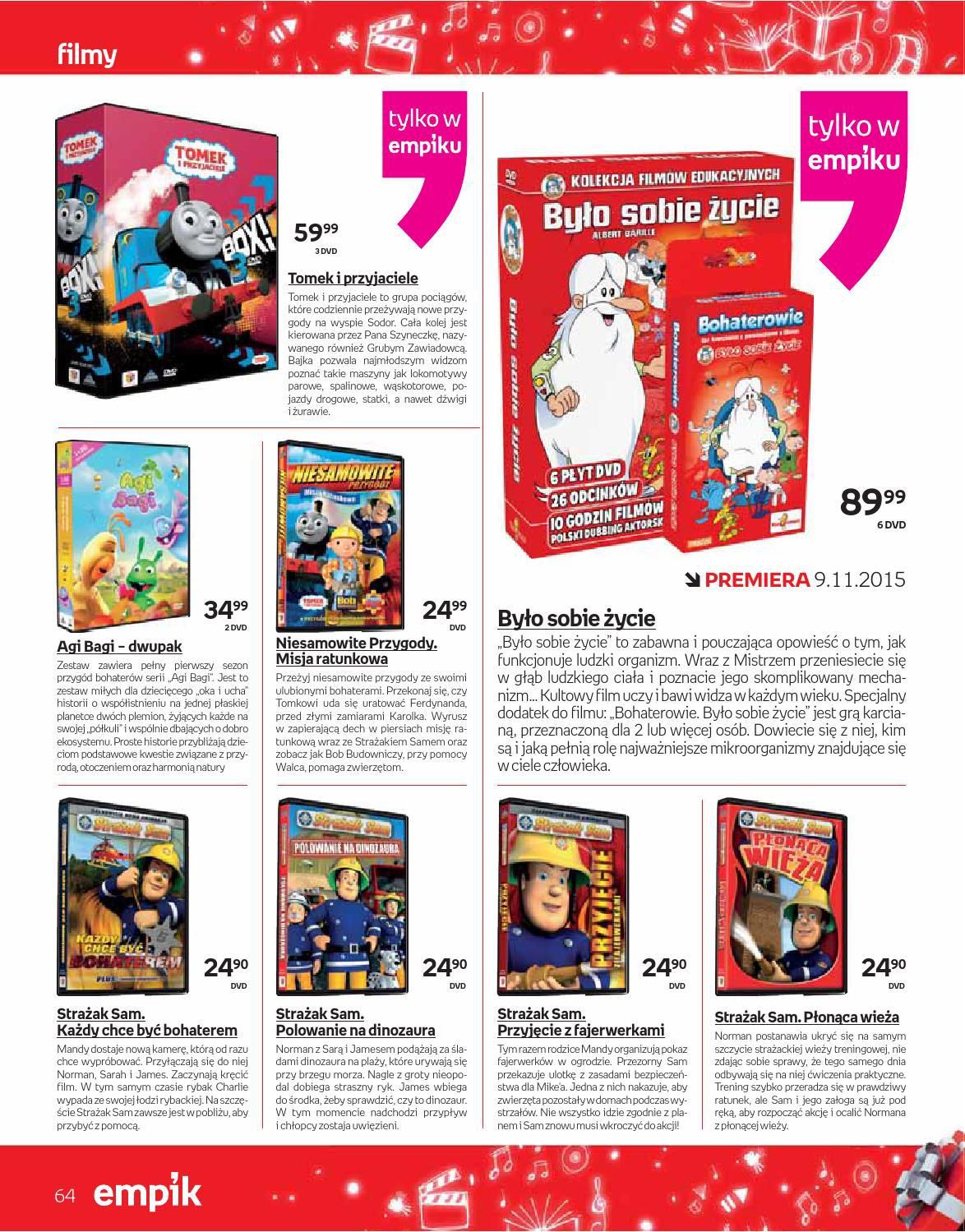 Gazetka promocyjna empik do 24/12/2015 str.64