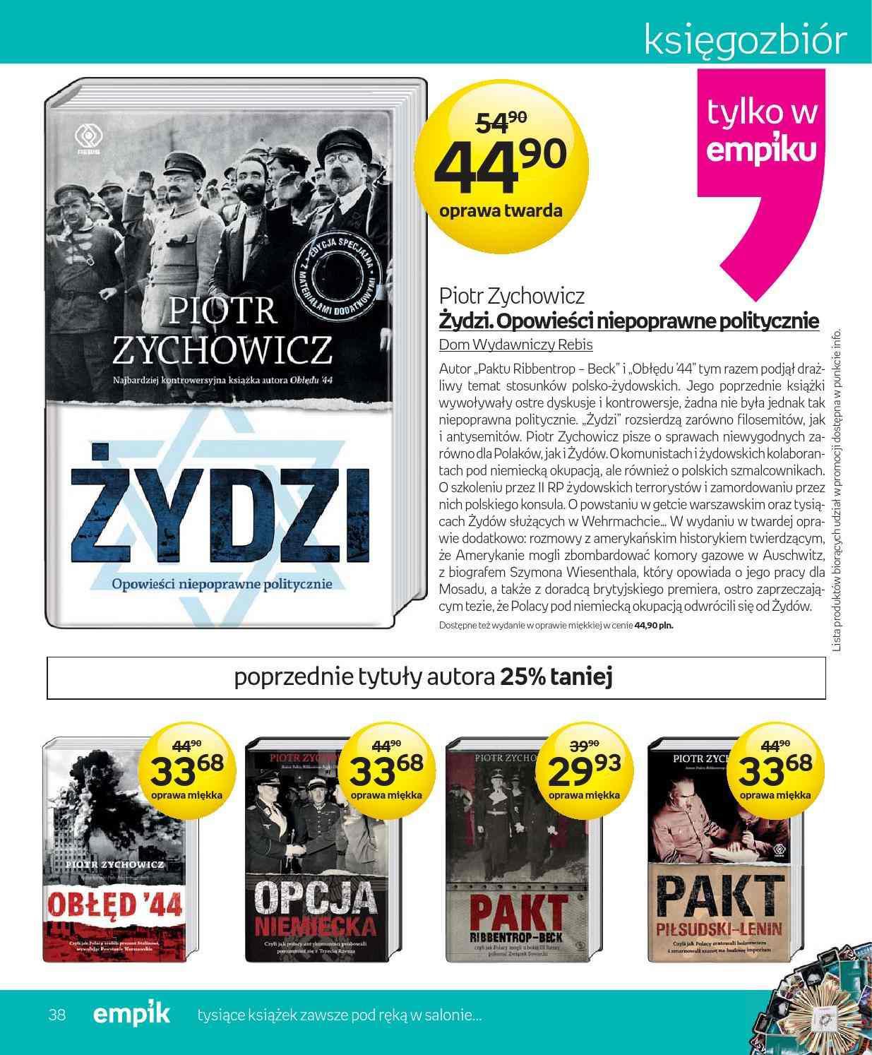 Gazetka promocyjna empik do 05/06/2016 str.38