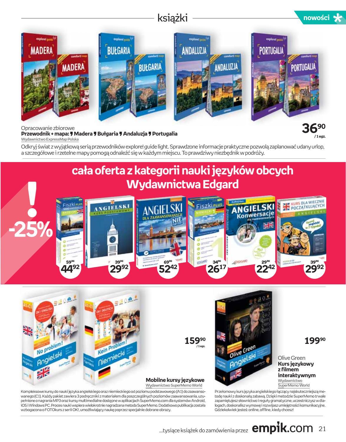 Gazetka promocyjna empik do 17/04/2018 str.21