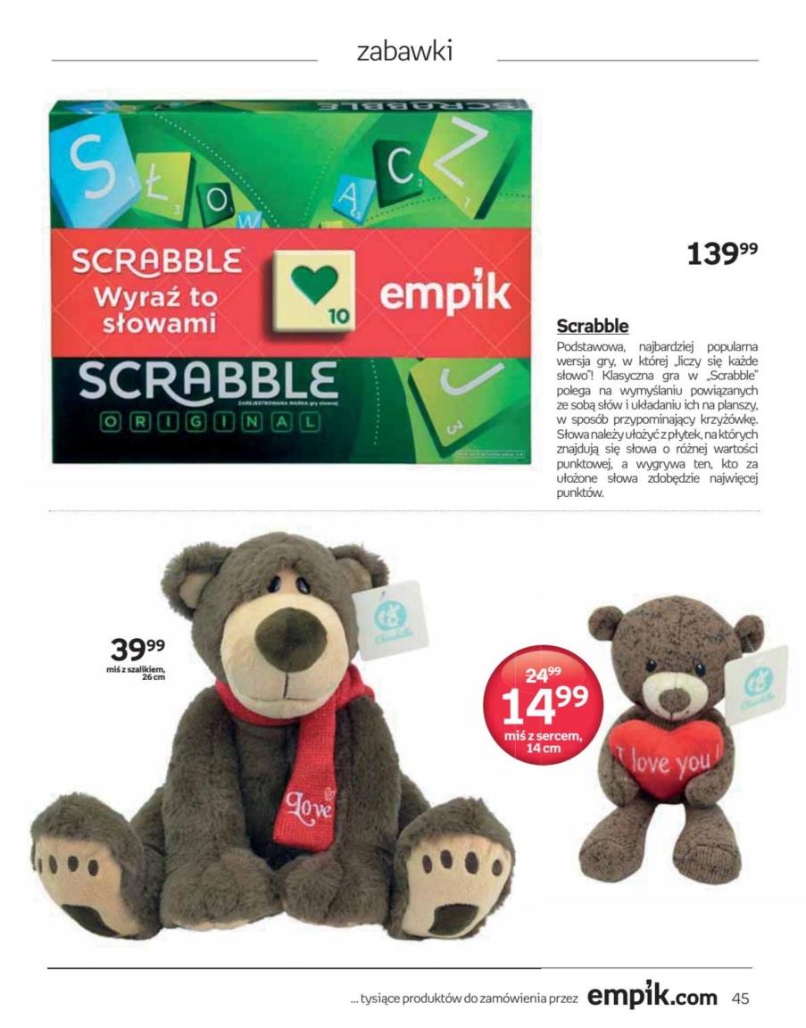 Gazetka promocyjna empik do 14/02/2017 str.45