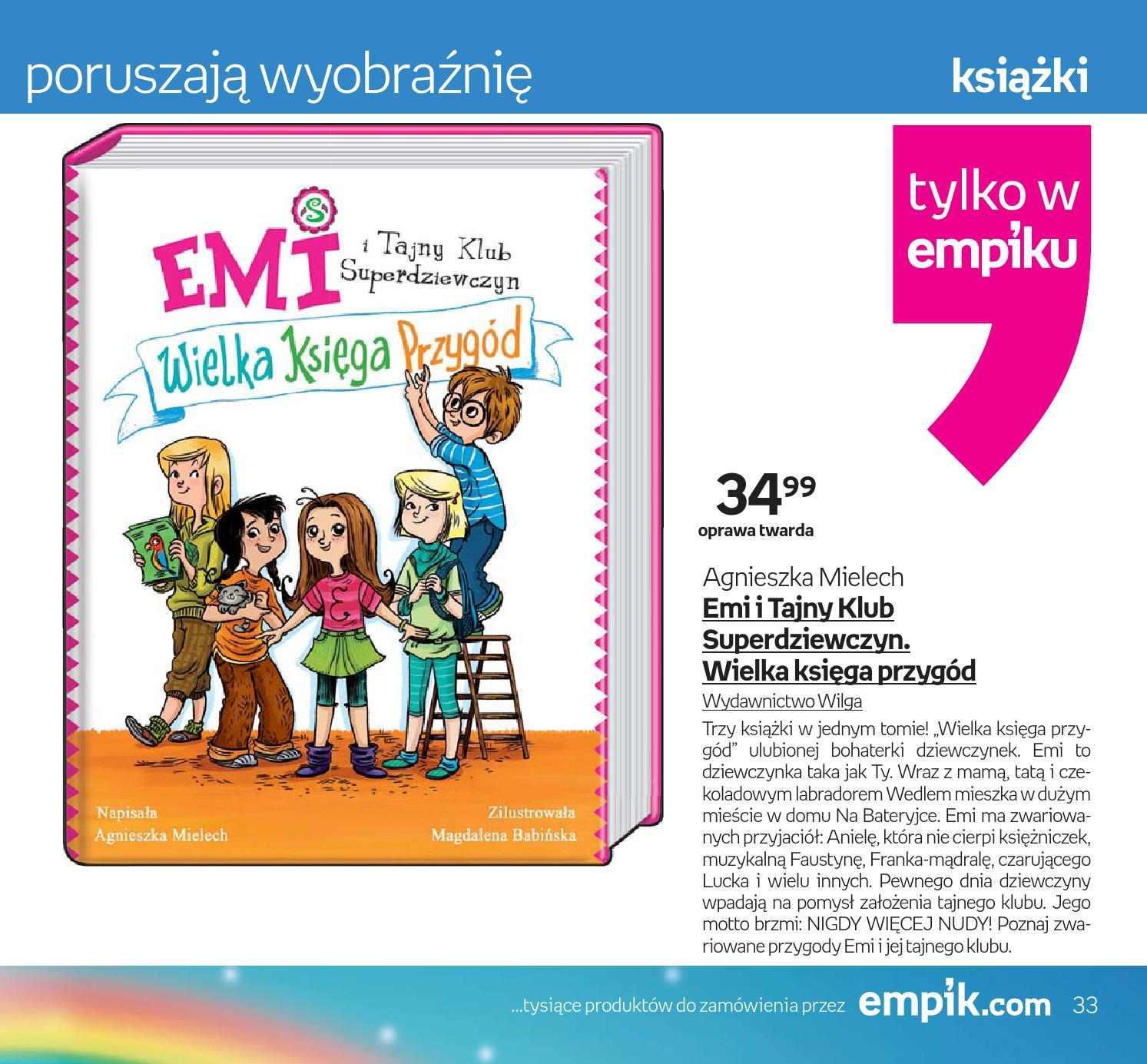 Gazetka promocyjna empik do 05/06/2016 str.33