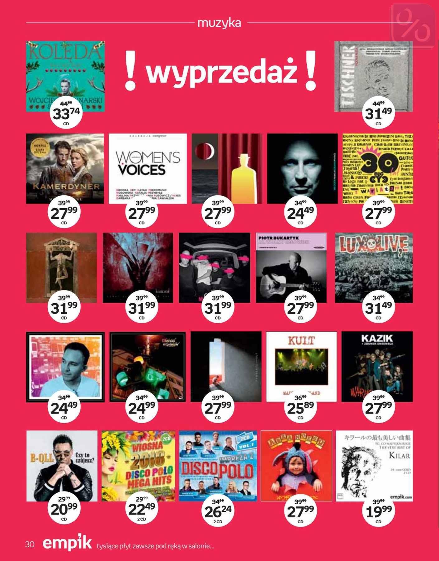 Gazetka promocyjna empik do 30/01/2019 str.30