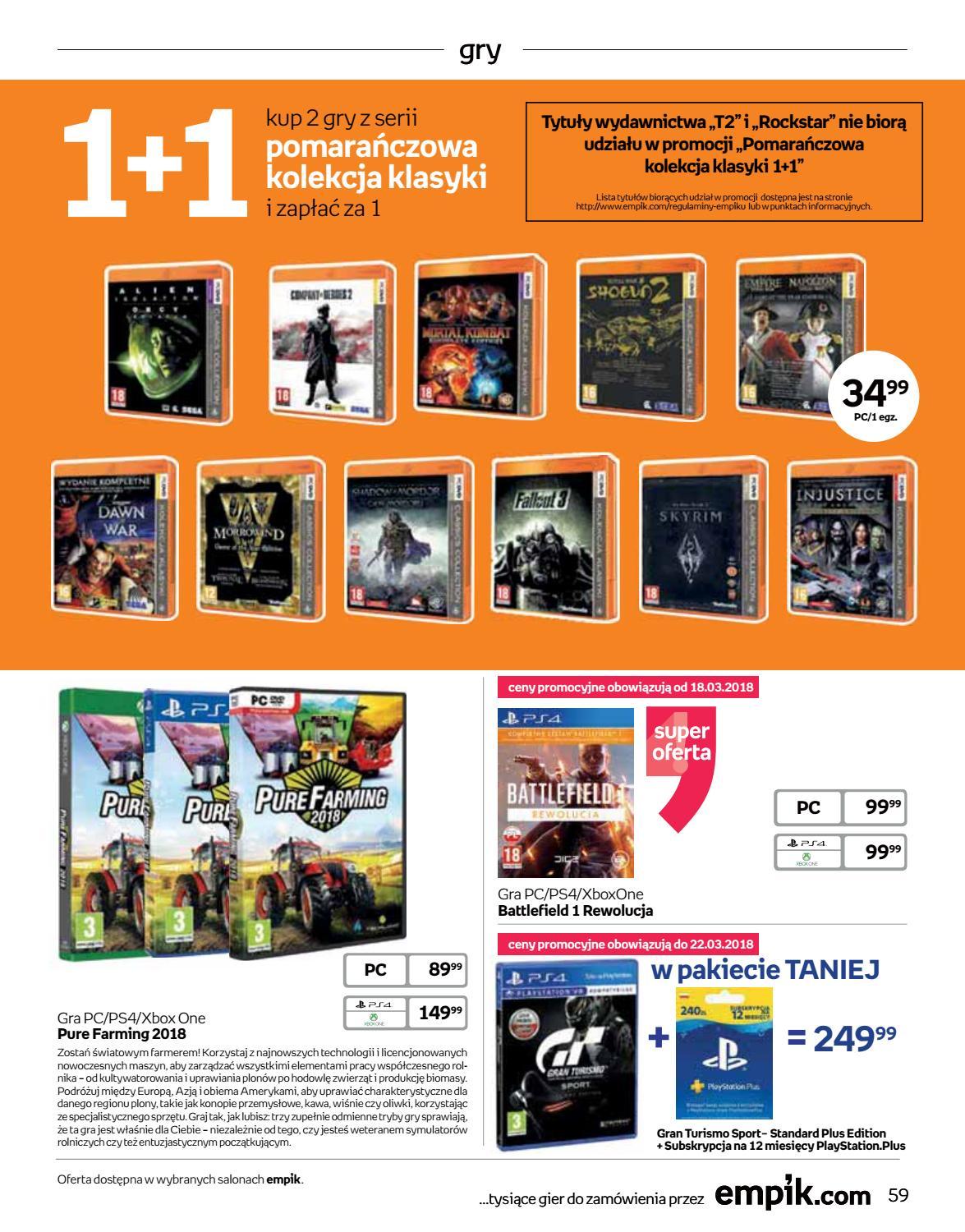 Gazetka promocyjna empik do 03/04/2018 str.59