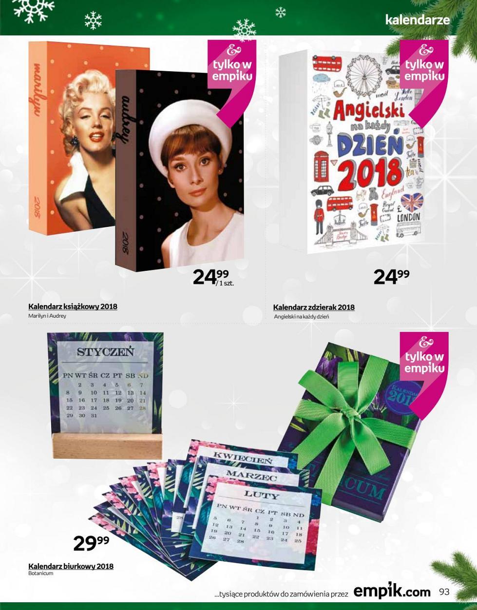 Gazetka promocyjna empik do 06/12/2017 str.93