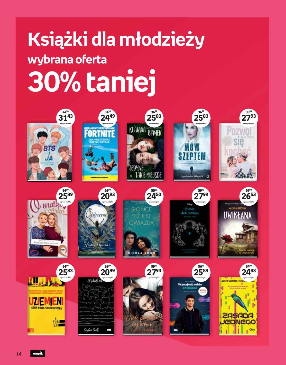 Gazetka promocyjna empik do 13/08/2019 str.14