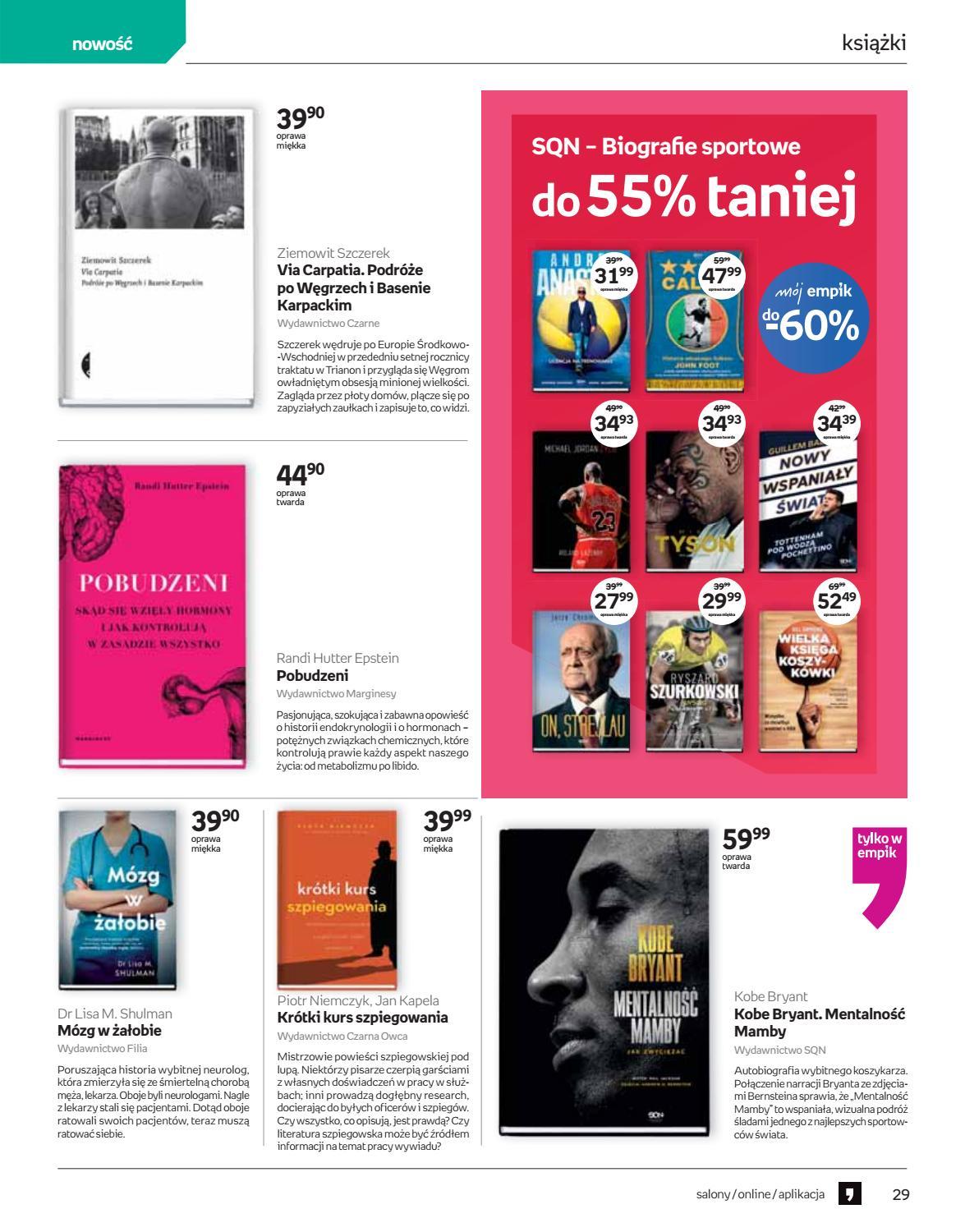 Gazetka promocyjna empik do 29/10/2019 str.29