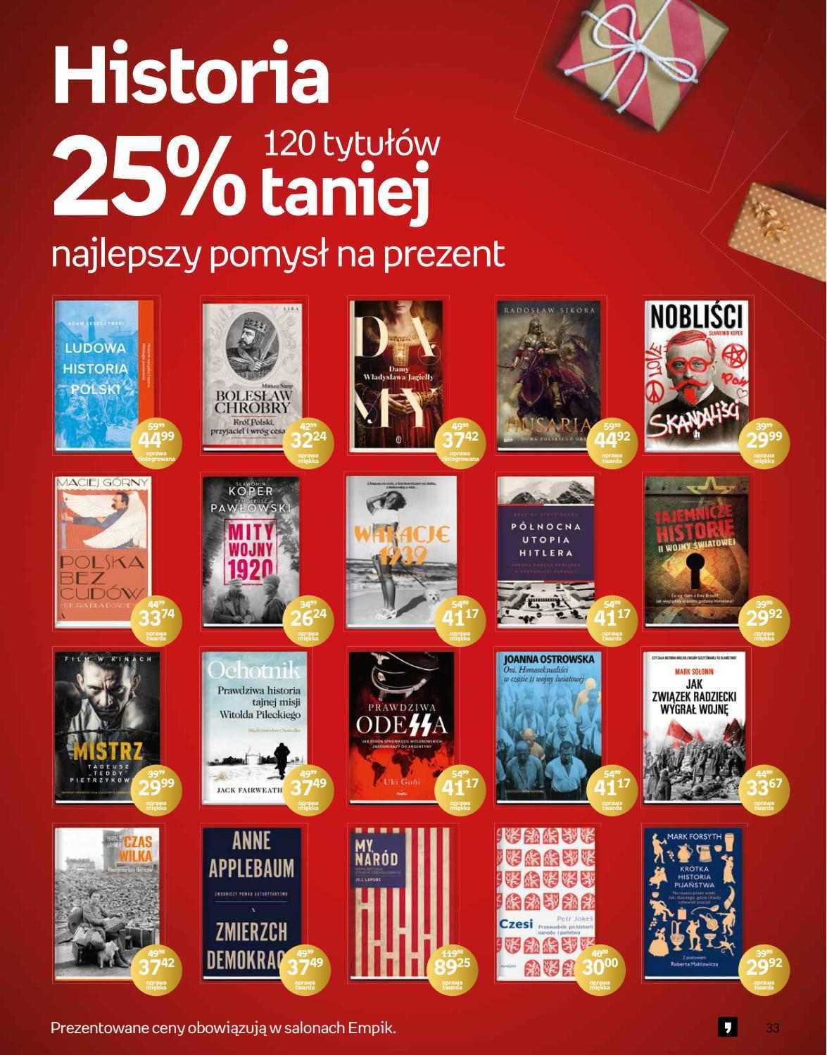 Gazetka promocyjna empik do 24/12/2021 str.35