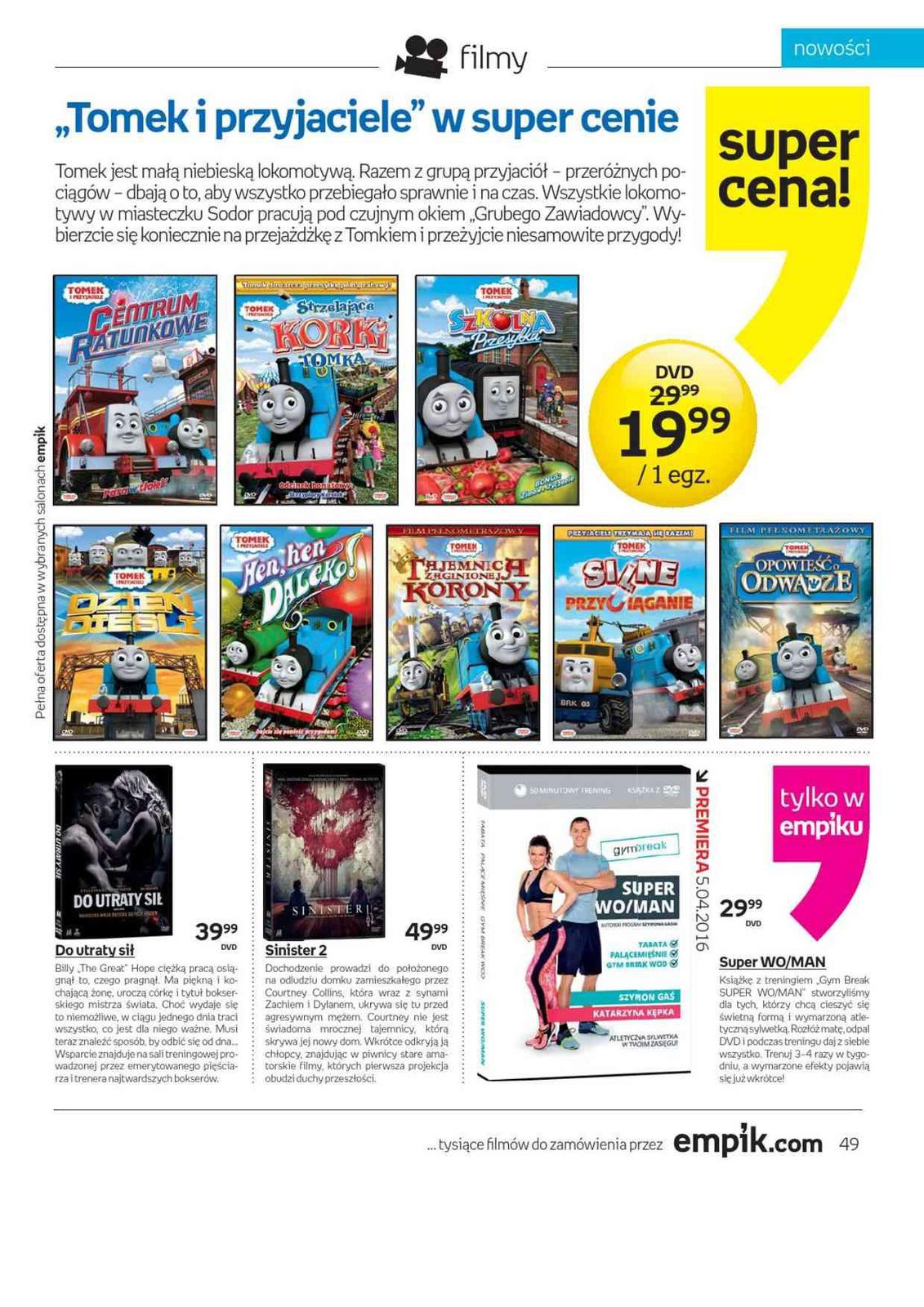 Gazetka promocyjna empik do 12/04/2016 str.49