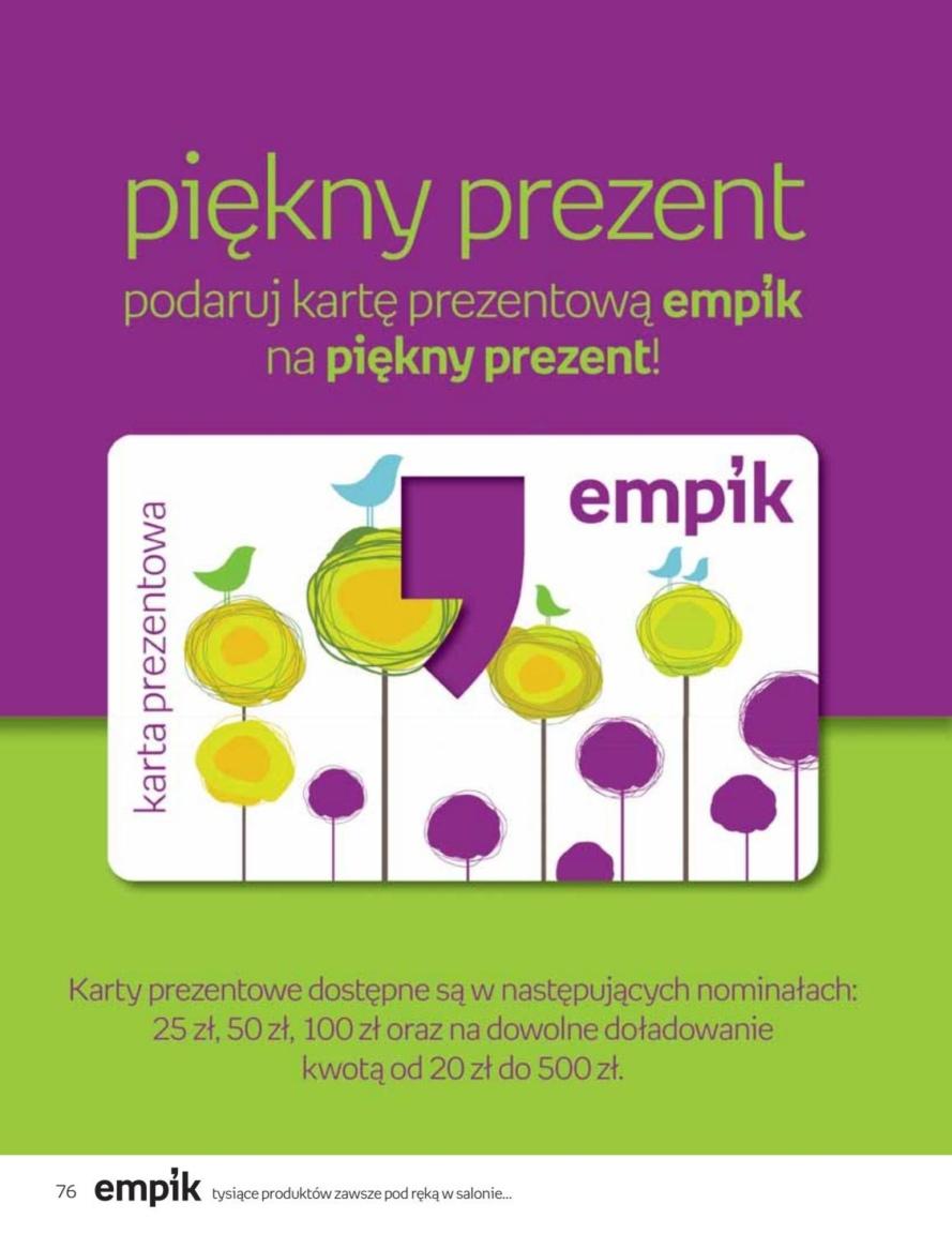 Gazetka promocyjna empik do 08/11/2016 str.76