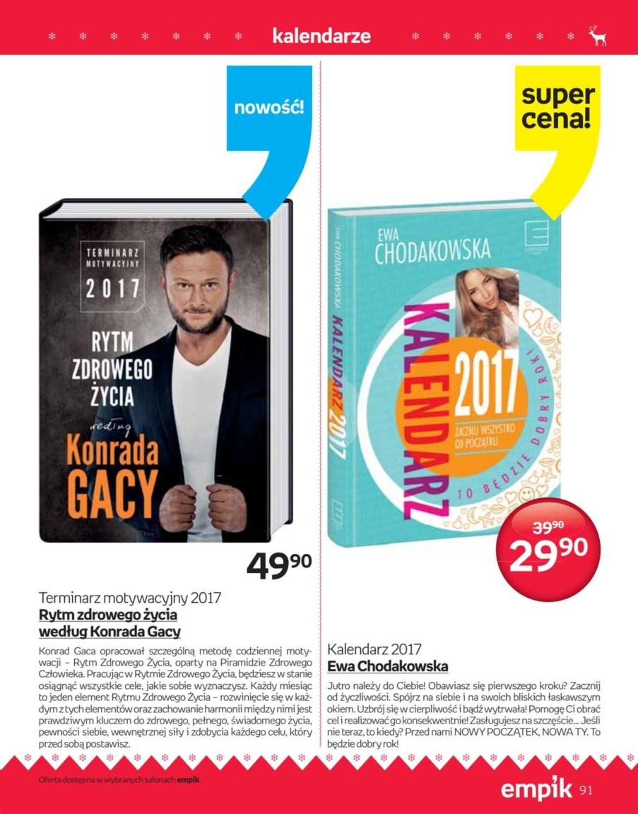 Gazetka promocyjna empik do 24/12/2016 str.91