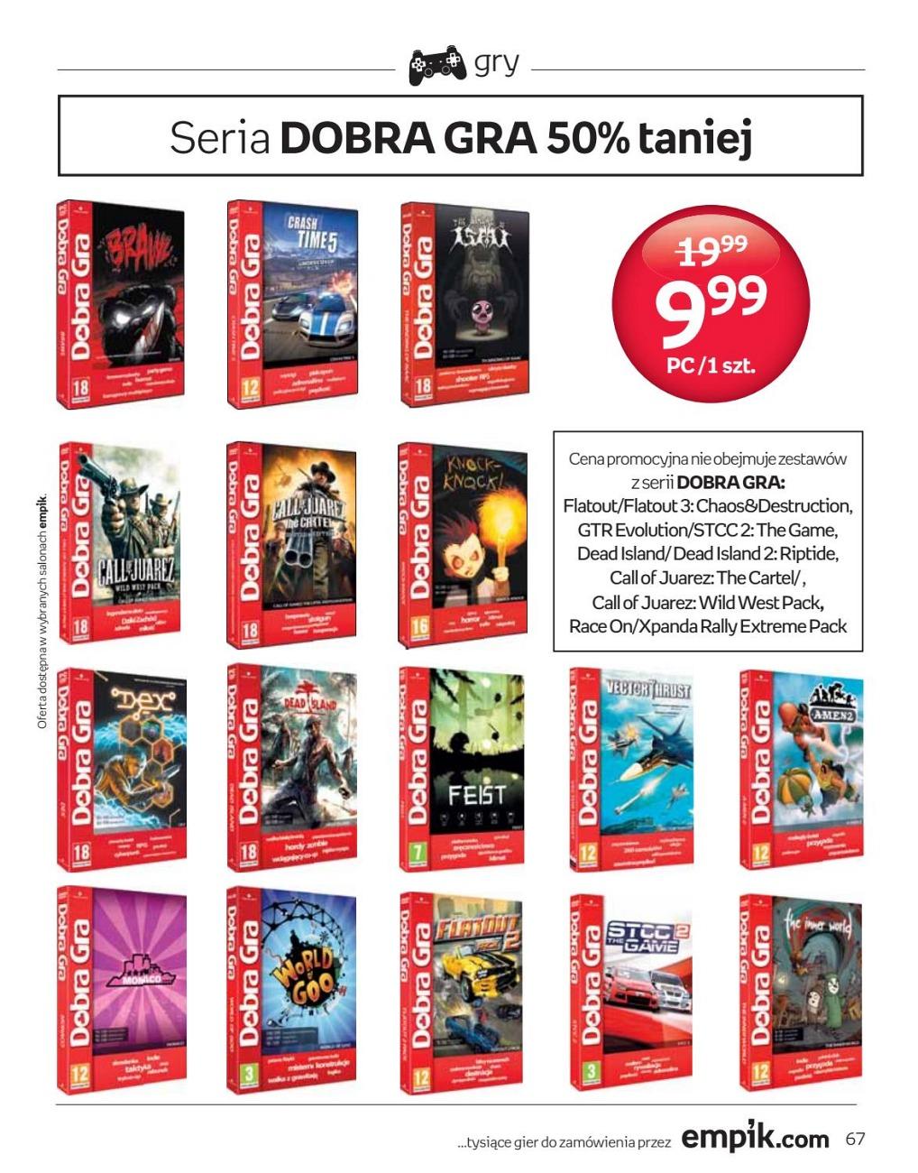 Gazetka promocyjna empik do 13/06/2017 str.67