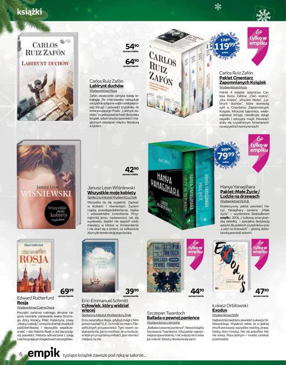 Gazetka promocyjna empik do 06/12/2017 str.6