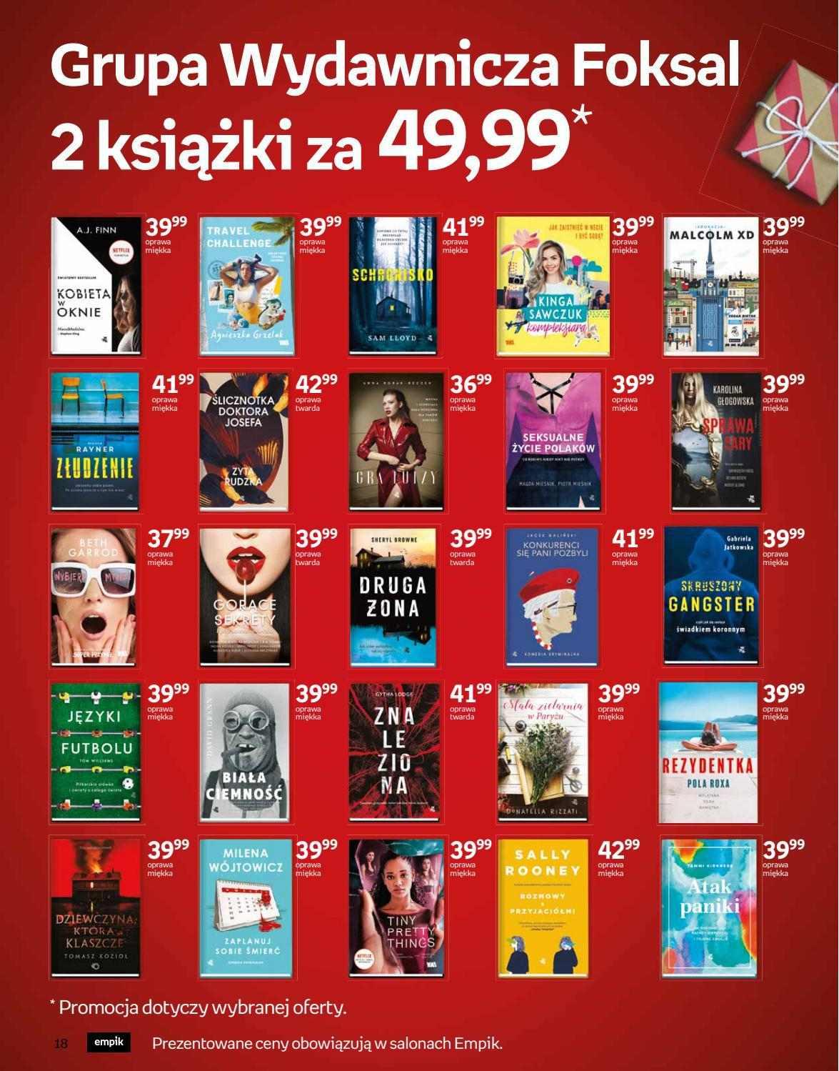 Gazetka promocyjna empik do 24/12/2021 str.20