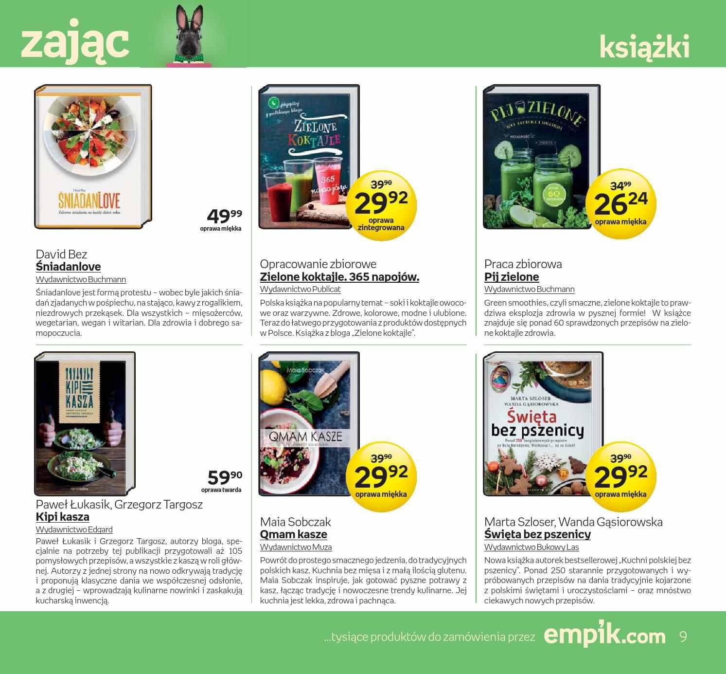 Gazetka promocyjna empik do 29/03/2016 str.9