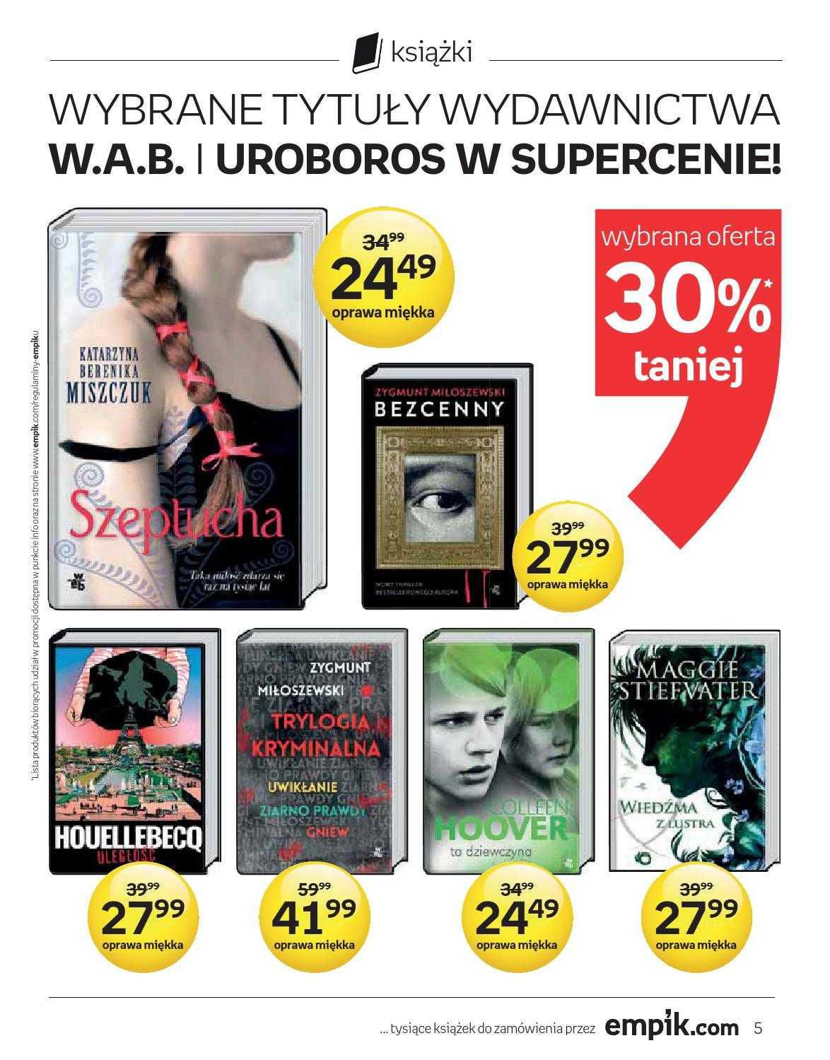 Gazetka promocyjna empik do 29/03/2016 str.5