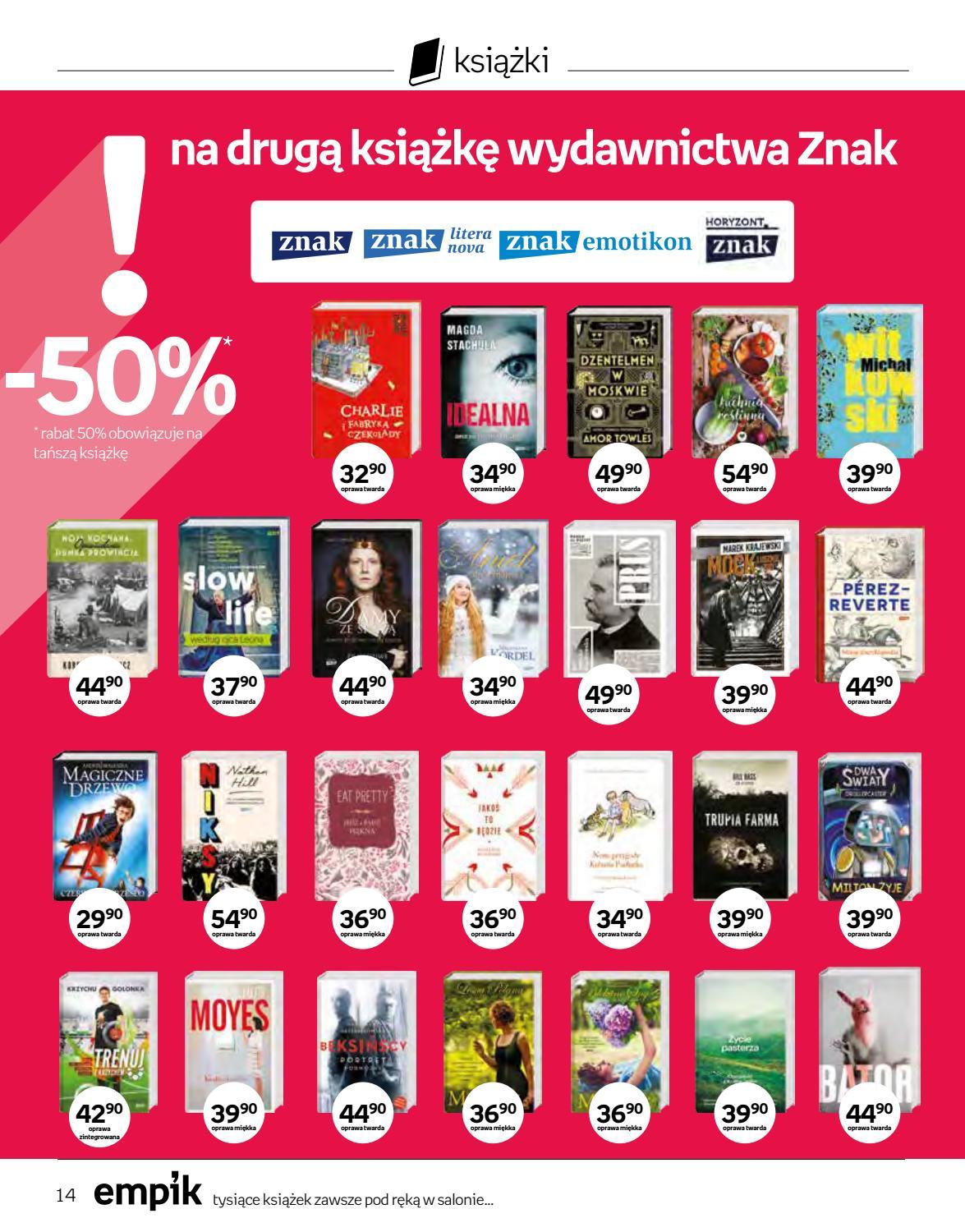 Gazetka promocyjna empik do 24/10/2017 str.14