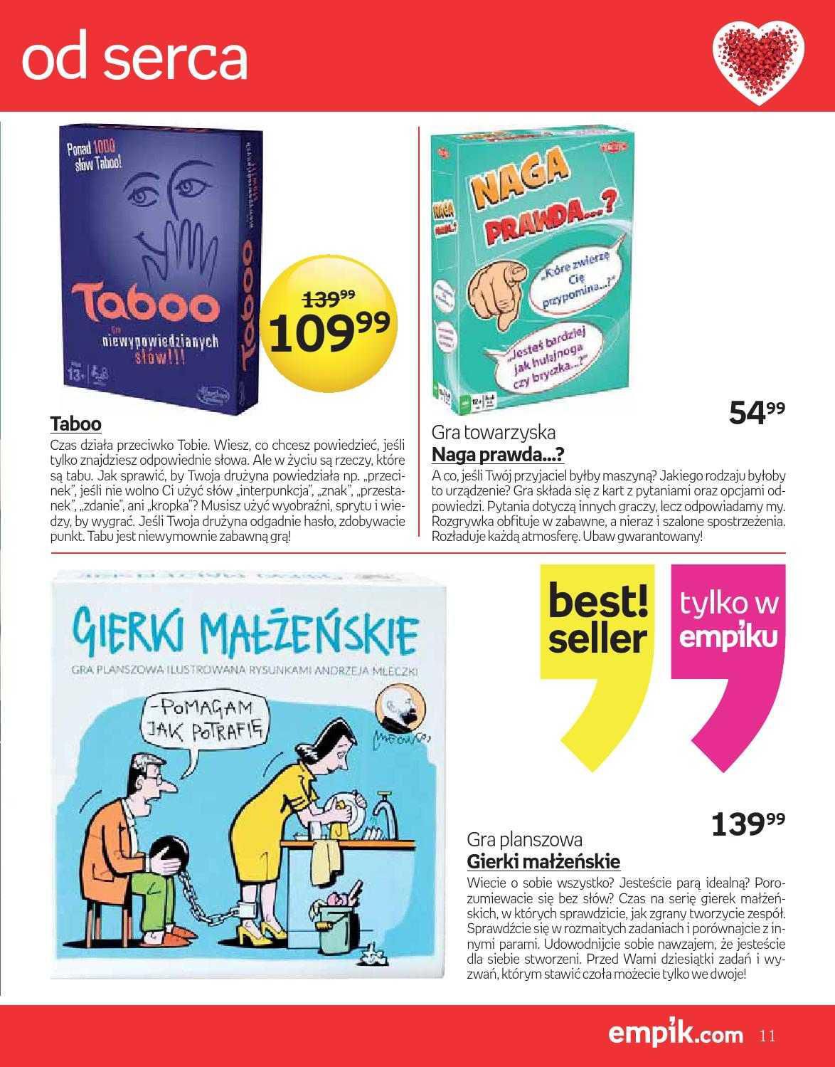 Gazetka promocyjna empik do 16/02/2016 str.11