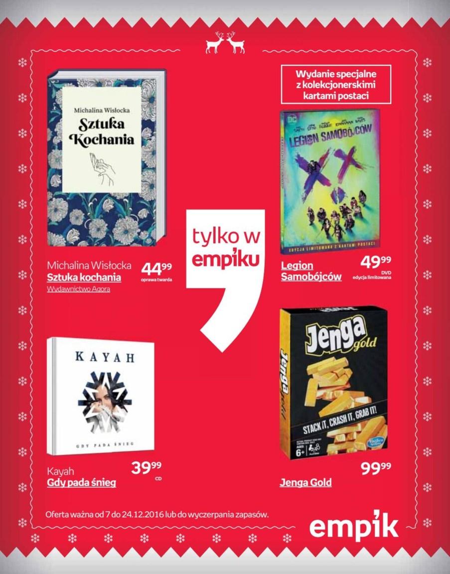 Gazetka promocyjna empik do 24/12/2016 str.128