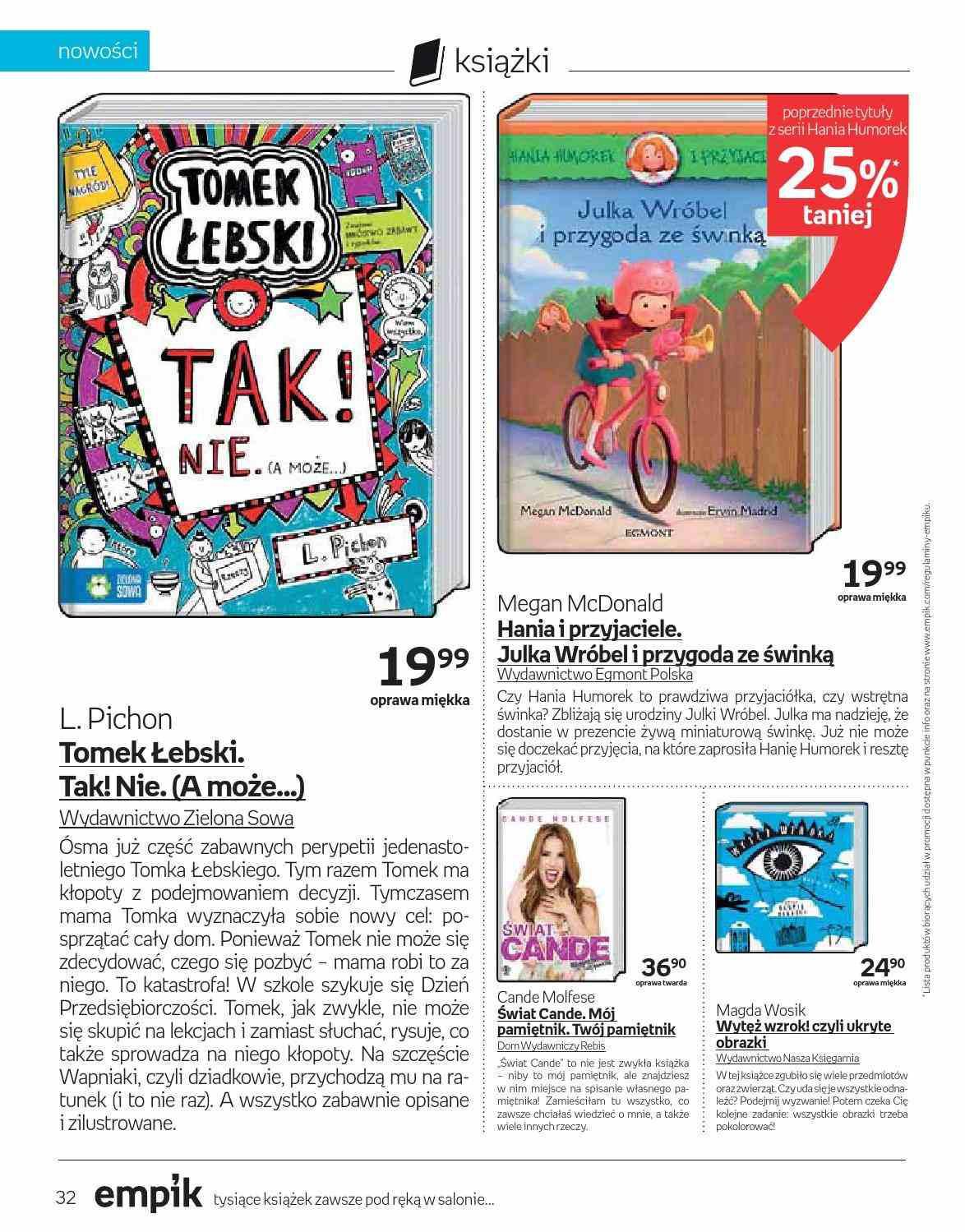 Gazetka promocyjna empik do 16/02/2016 str.32