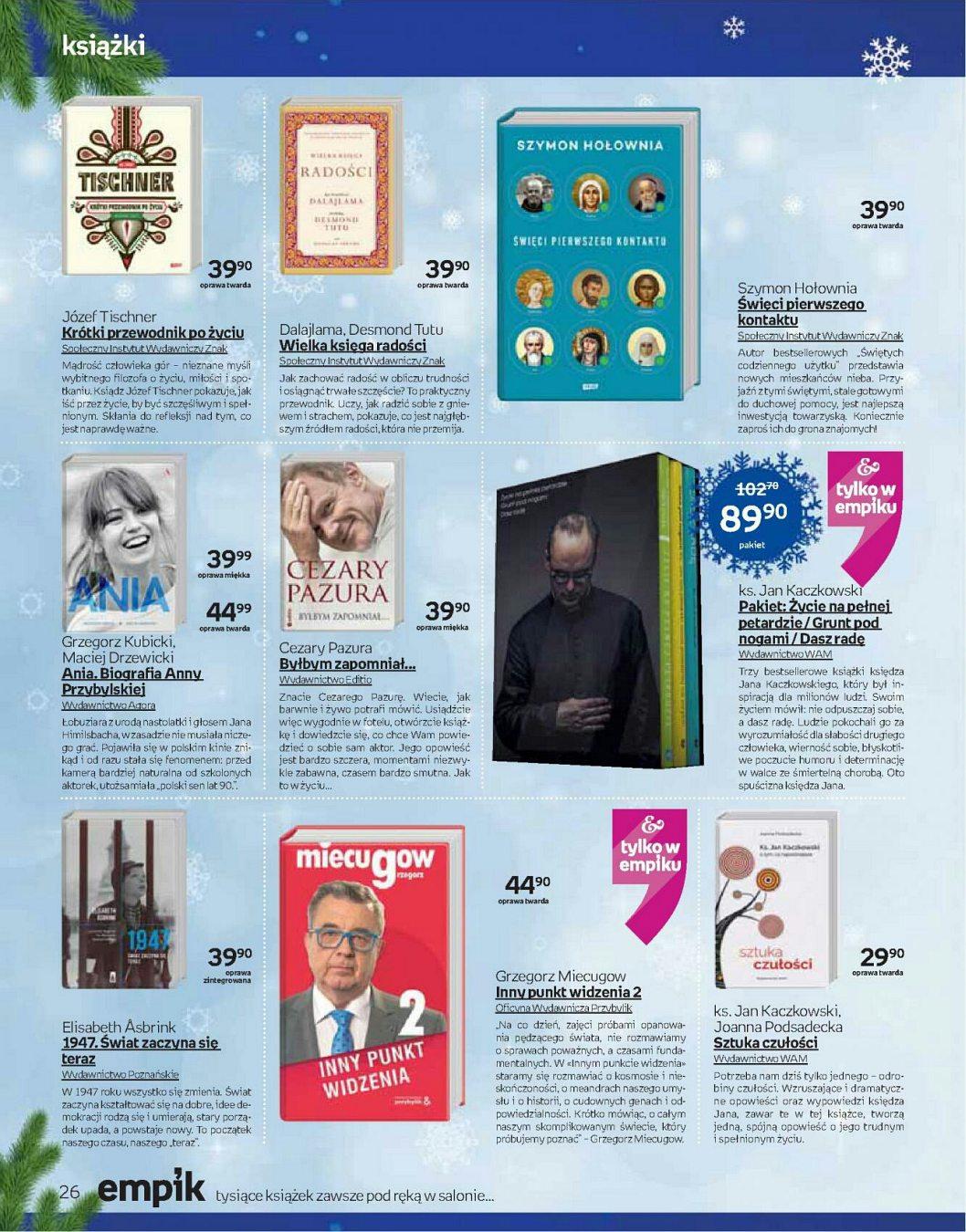 Gazetka promocyjna empik do 21/11/2017 str.26