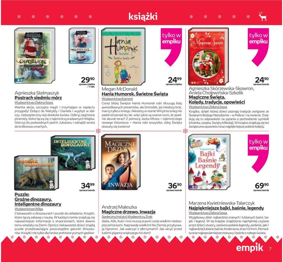 Gazetka promocyjna empik do 24/12/2016 str.7