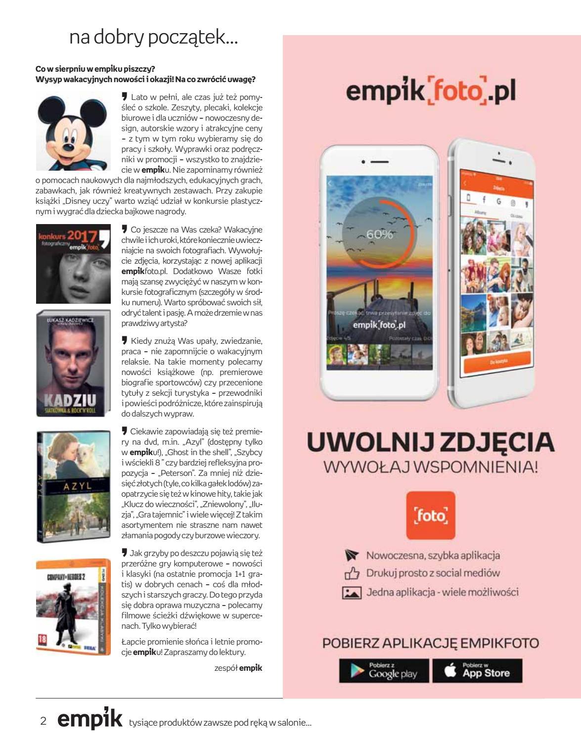 Gazetka promocyjna empik do 29/08/2017 str.1