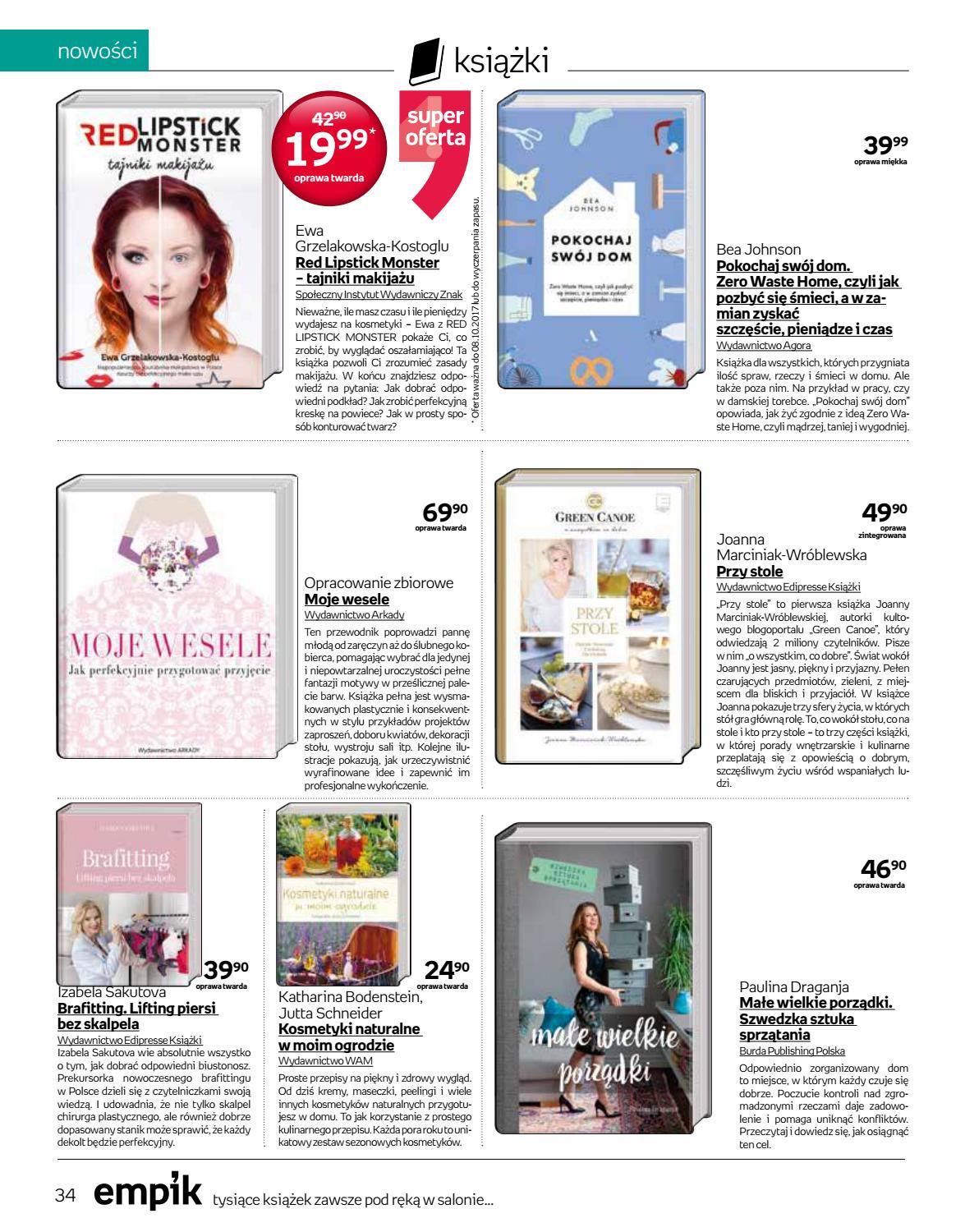 Gazetka promocyjna empik do 10/10/2017 str.34