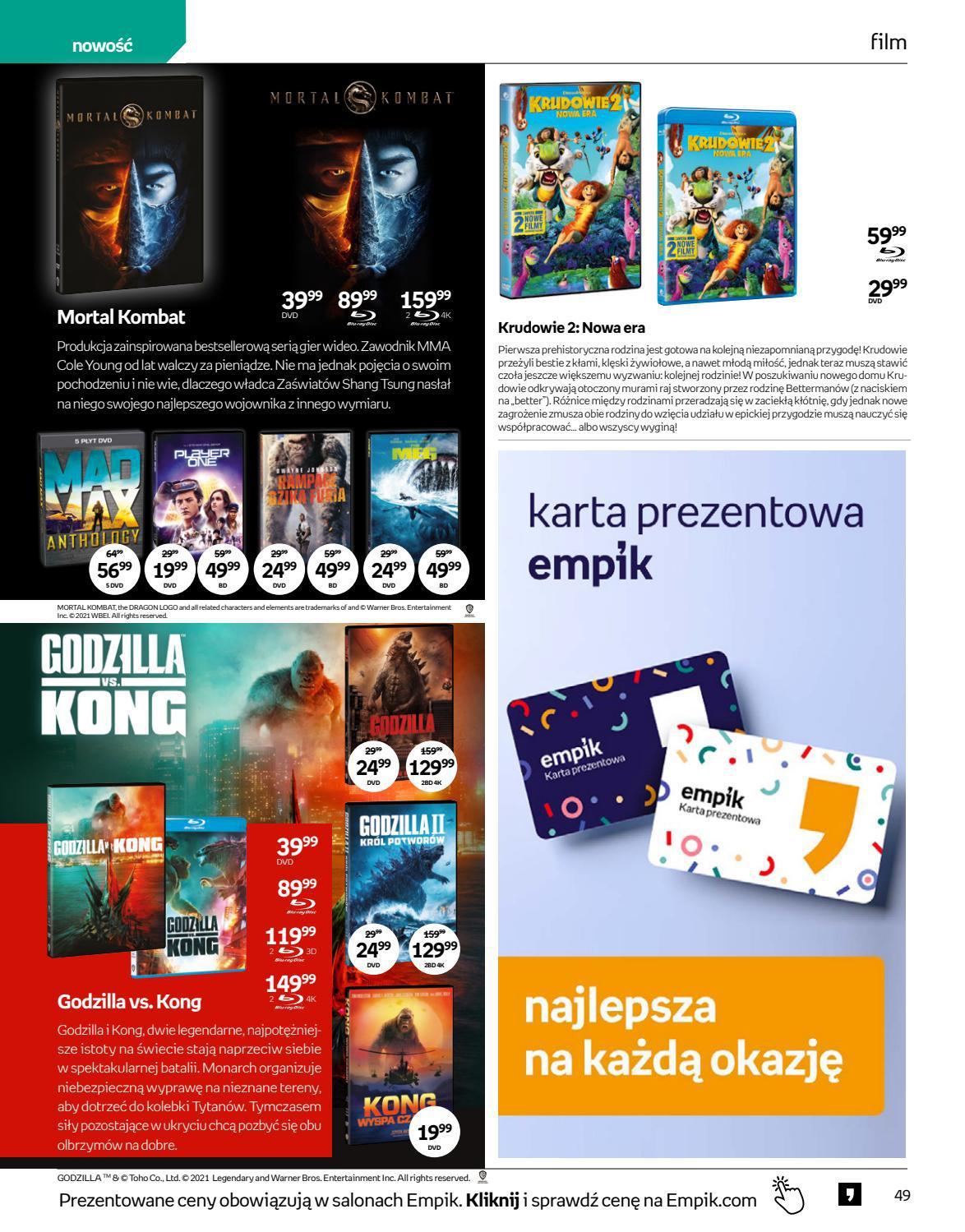 Gazetka promocyjna empik do 28/09/2021 str.49